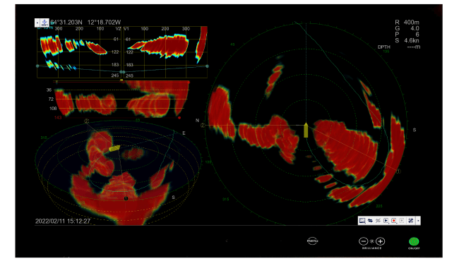 Furuno 3D-sonar F3D-S