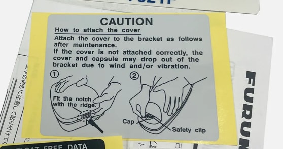 FB40 Bracket label kit VR-7024F