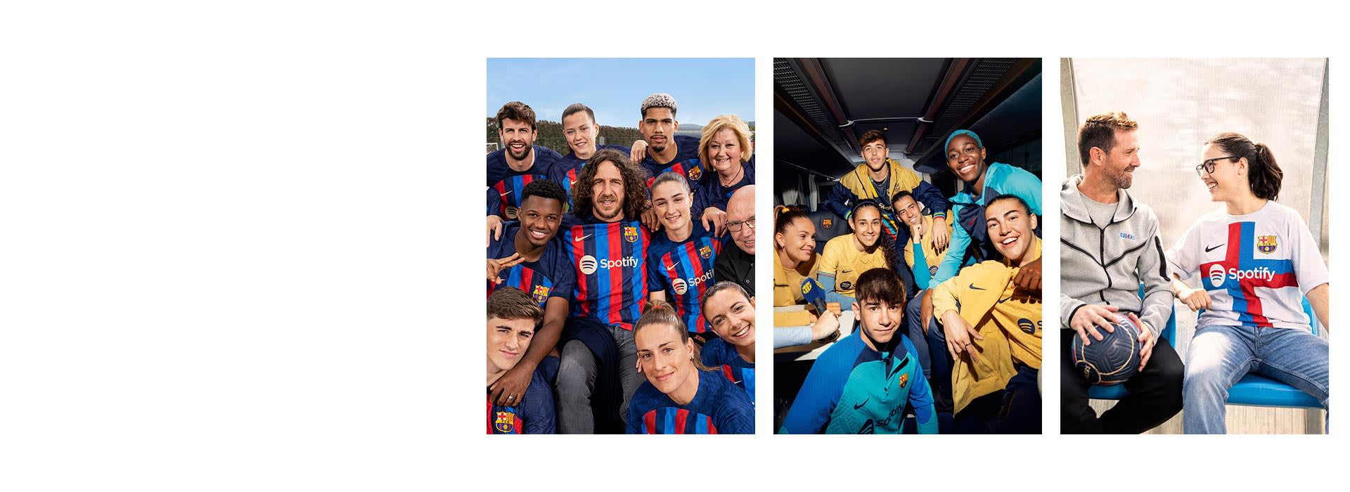 Nueva equipación del FC Barcelona