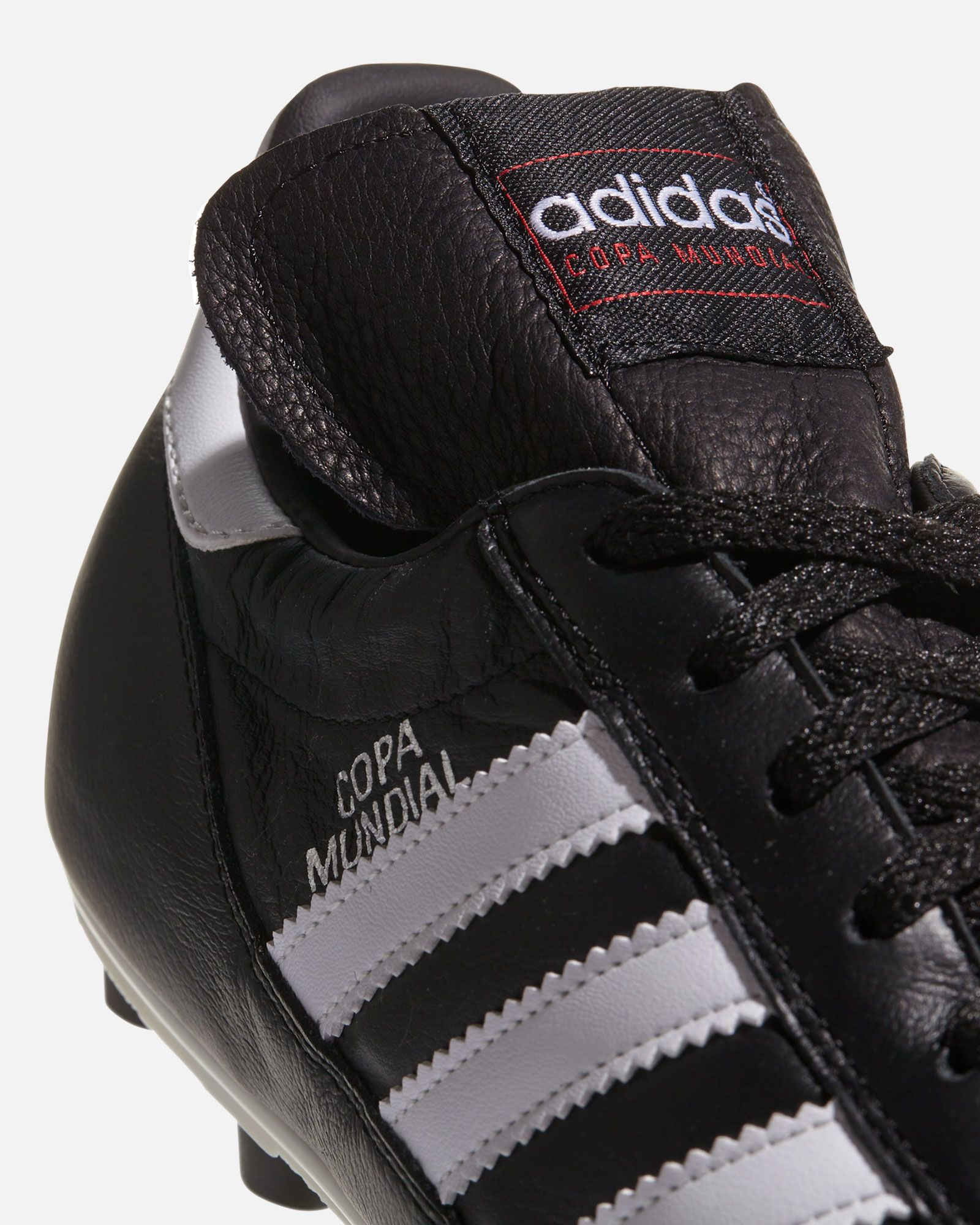 adidas copa mundial negro con rojo