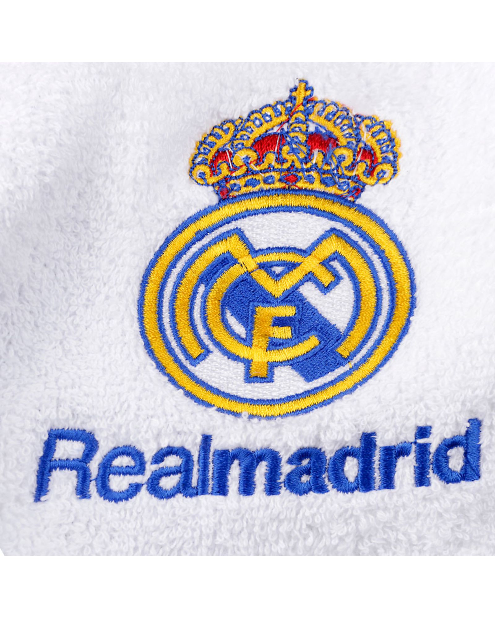 Albornoz infantil con escudo bordado Real Madrid · Real Madrid C.F. · El  Corte Inglés