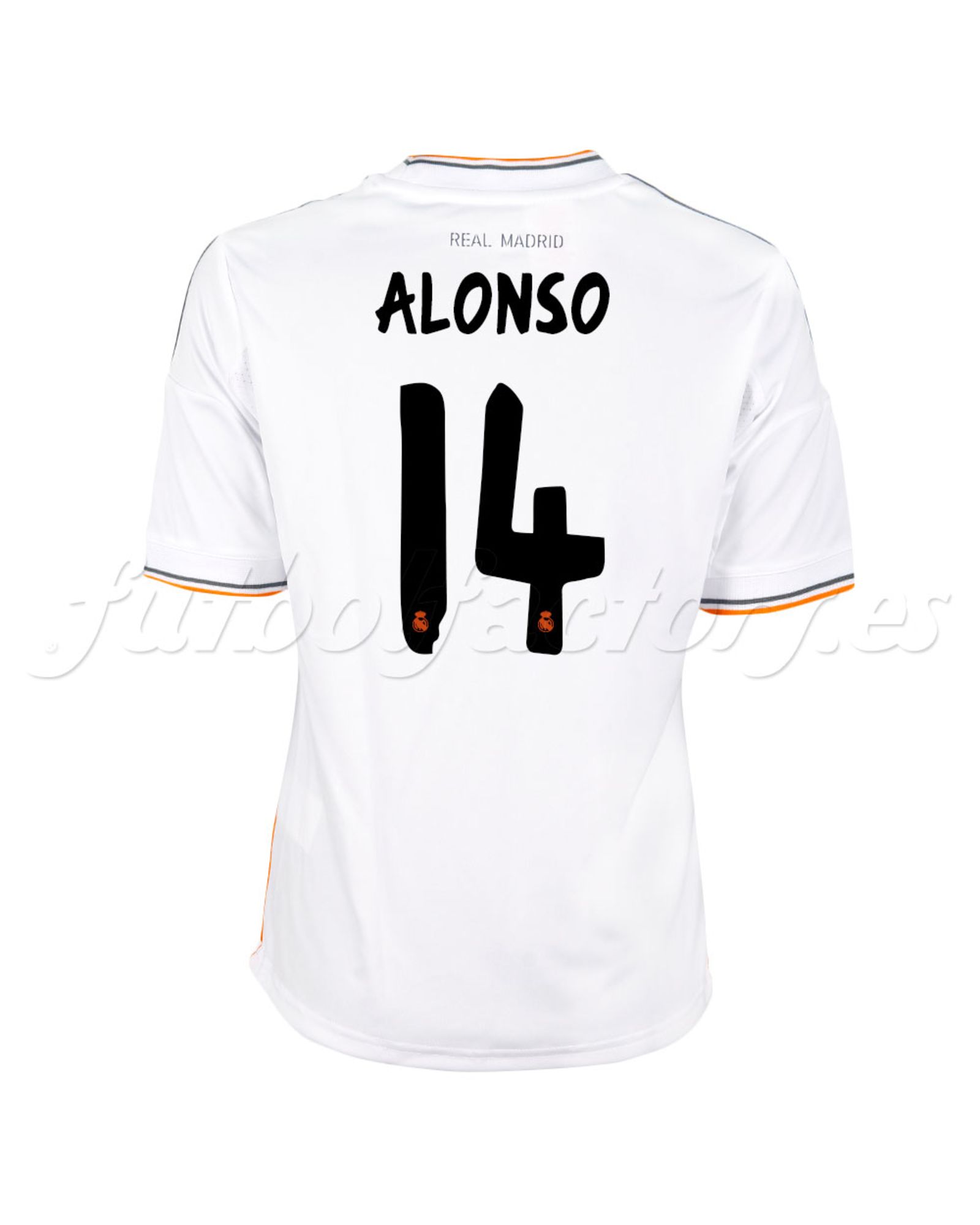 Camiseta Real Madrid Alonso 1ª 2013/2014  Niño - Fútbol Factory