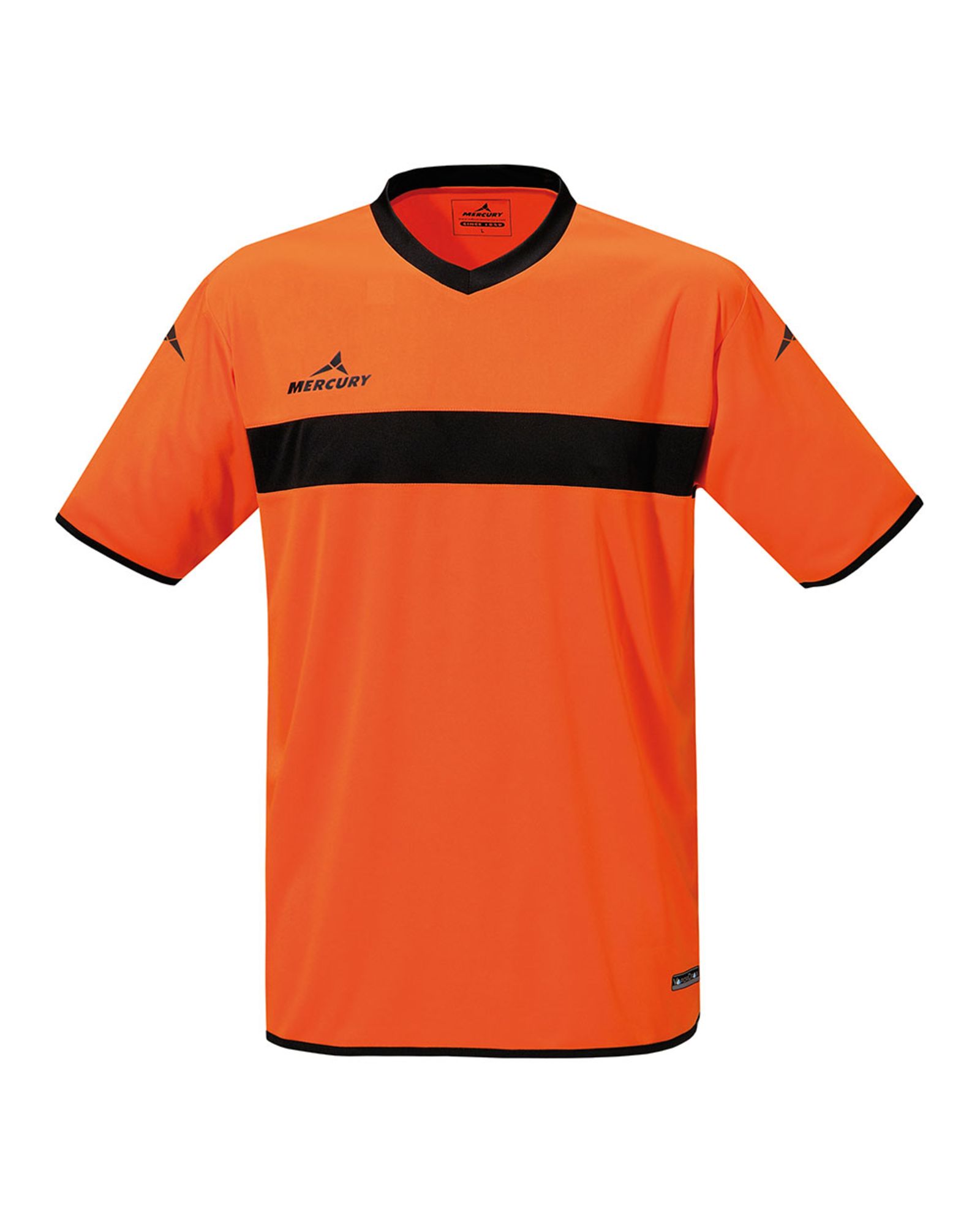 Camiseta Pro Naranja Negro - Fútbol Factory