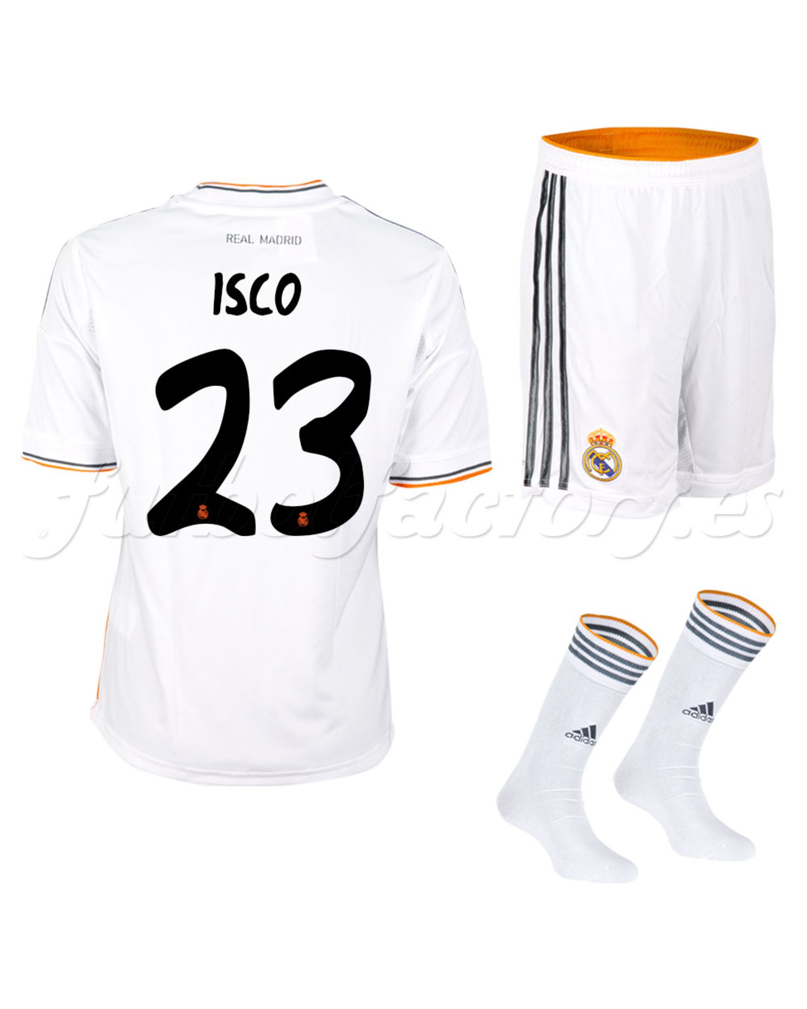 Equipación Real Madrid 1ª Isco 2013/2014 - Fútbol Factory