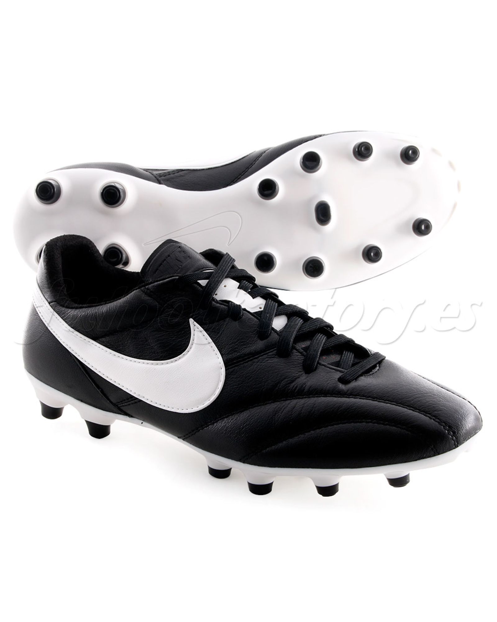 Botas de Fútbol Premier FG Negro Blanco - Fútbol Factory