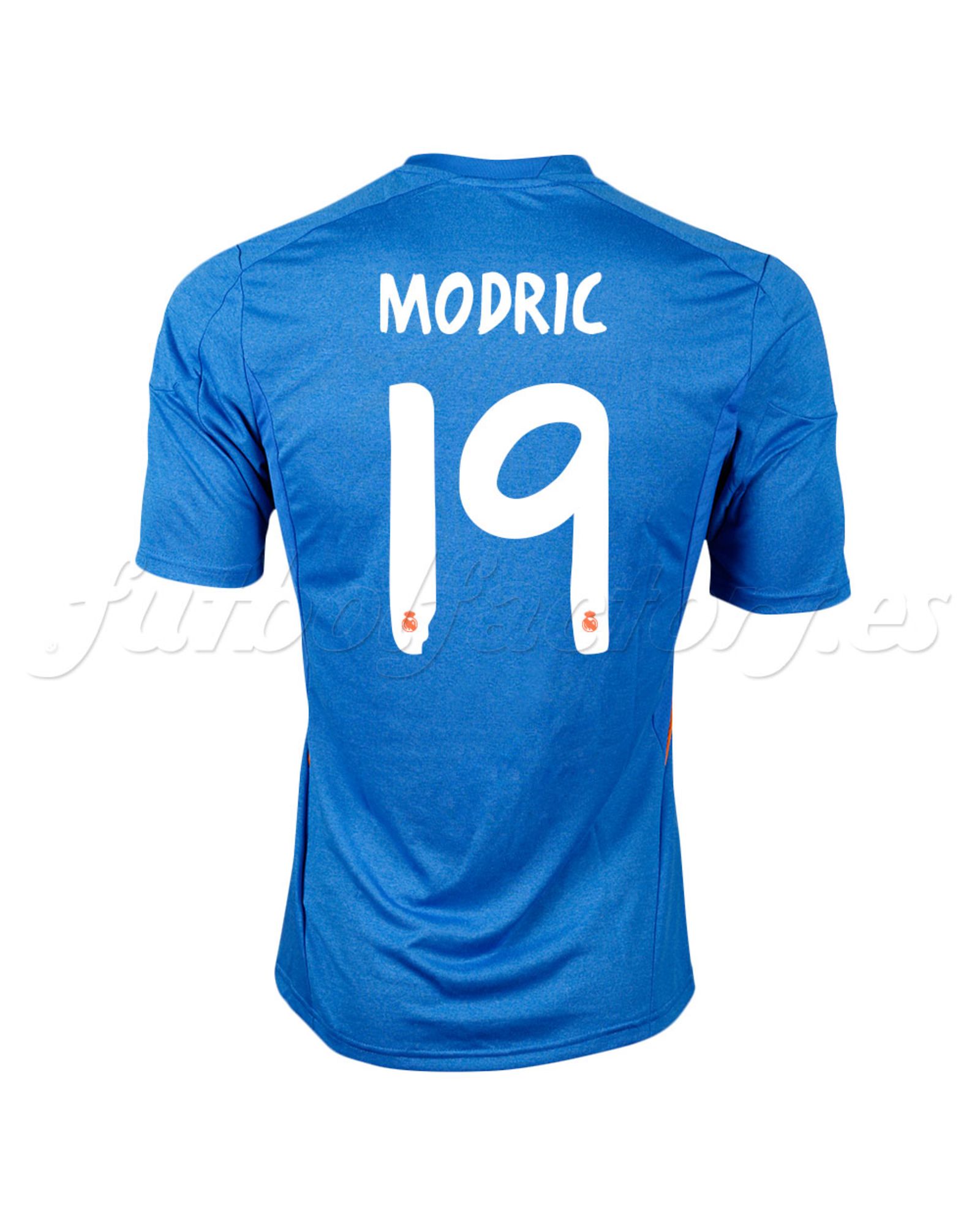 Camiseta Real Madrid Modric 2ª 2013/2014 - Fútbol Factory