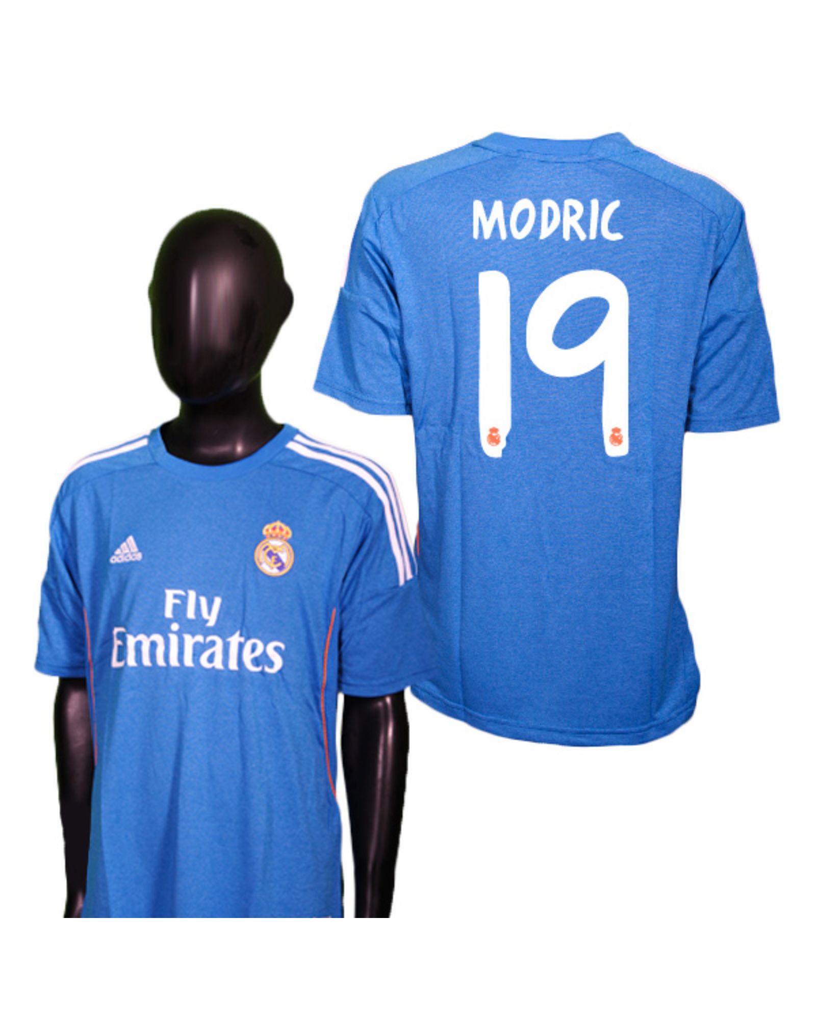 Camiseta Real Madrid Modric 2ª 2013/2014 Niño - Fútbol Factory