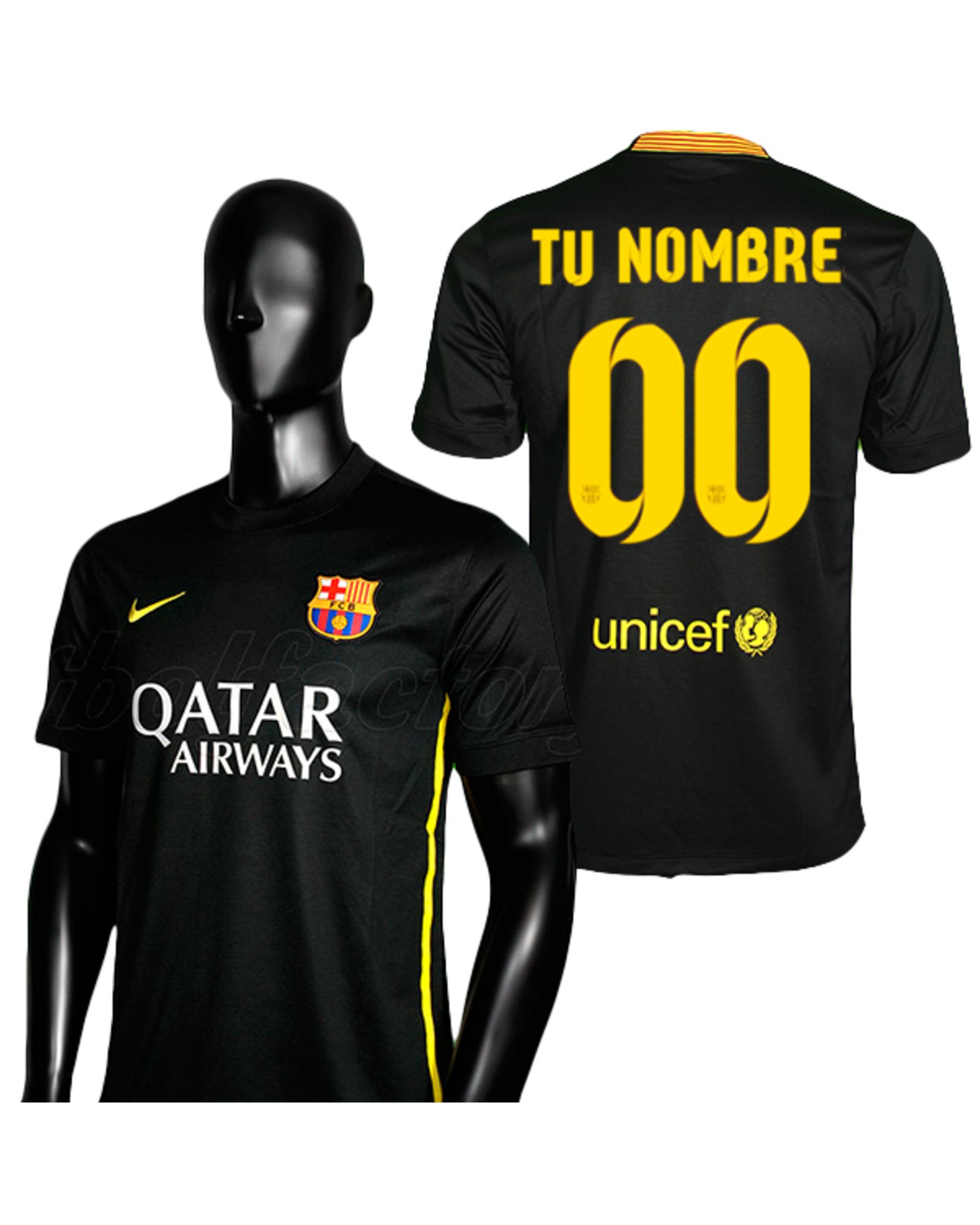 Camiseta FC Barcelona  Personalizada 3ª  2013/2014 - Fútbol Factory