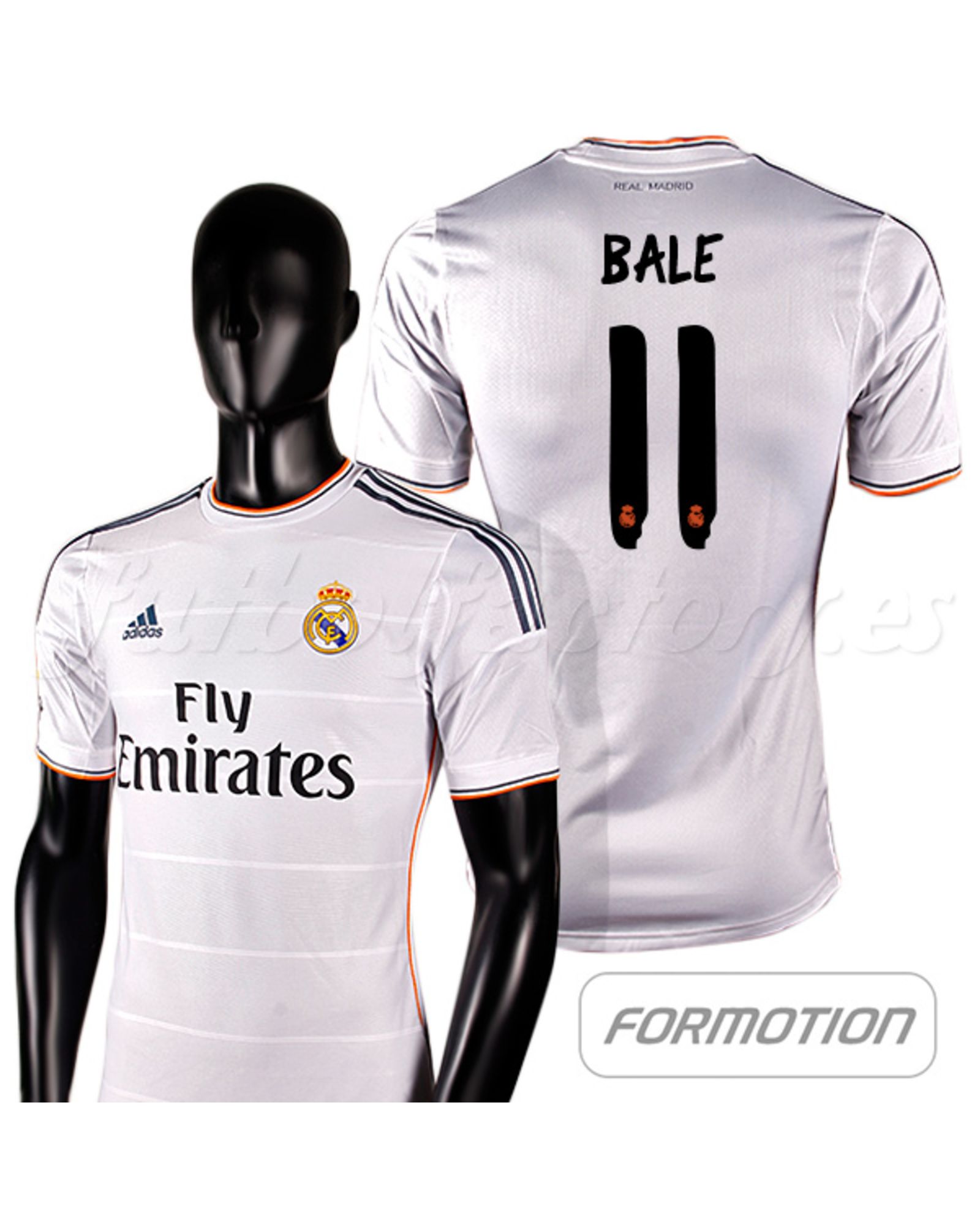 Camiseta Real Madrid 1ª Player Version Bale 2013/2014 - Fútbol Factory