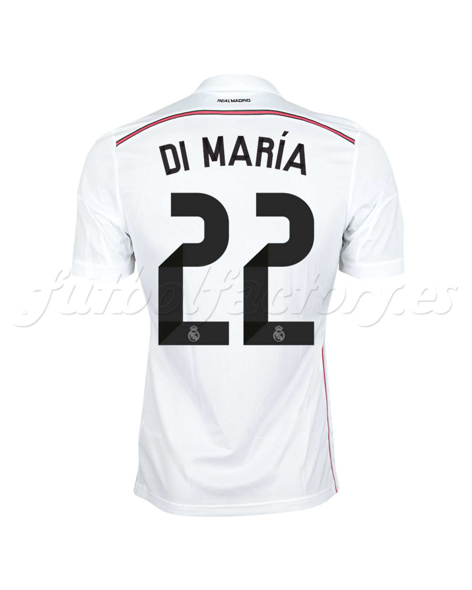 Camiseta Real Madrid  1ª Adizero 2014/2015  Di Maria - Fútbol Factory