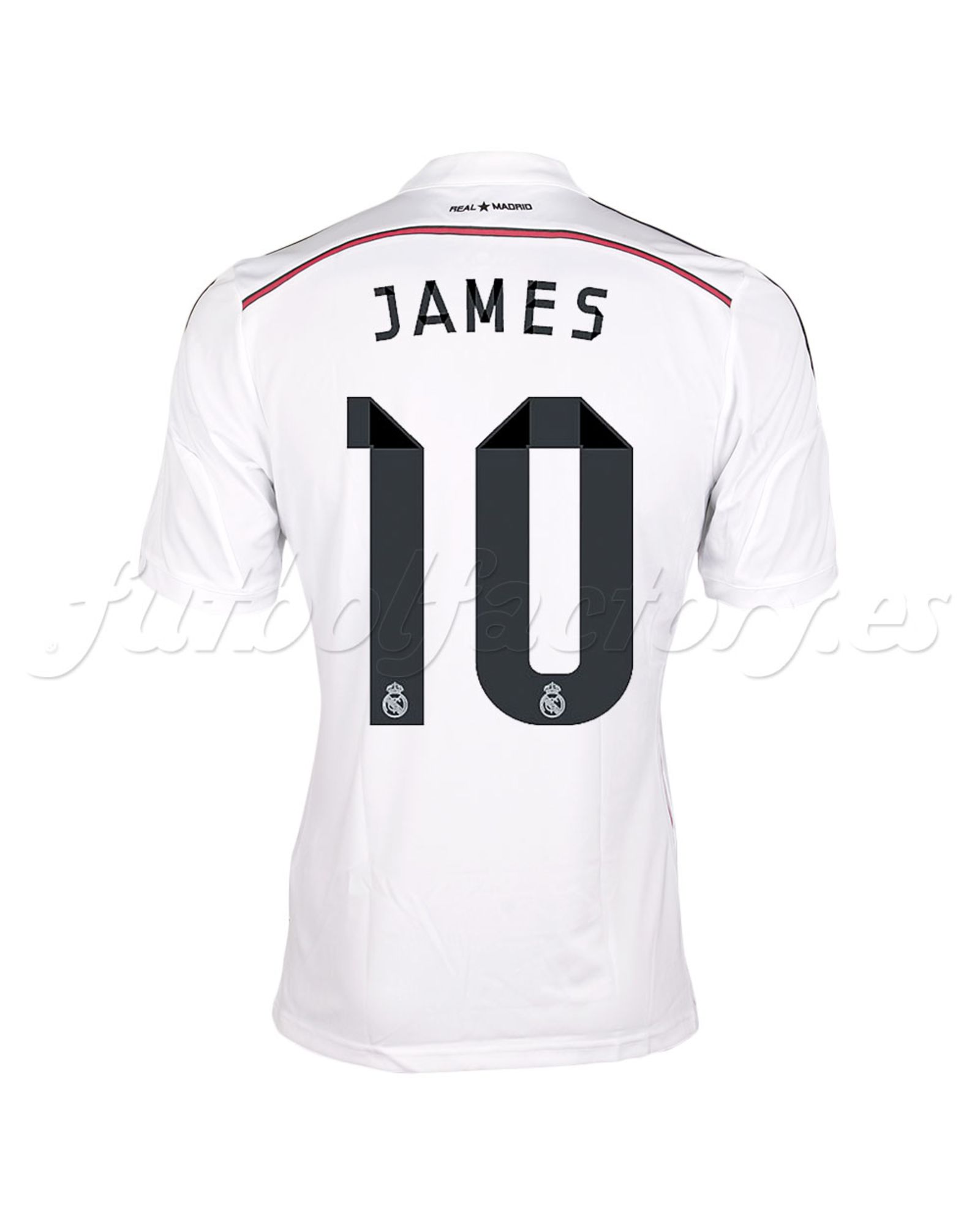 Camiseta Real Madrid  1ª  James    2014/2015 - Fútbol Factory