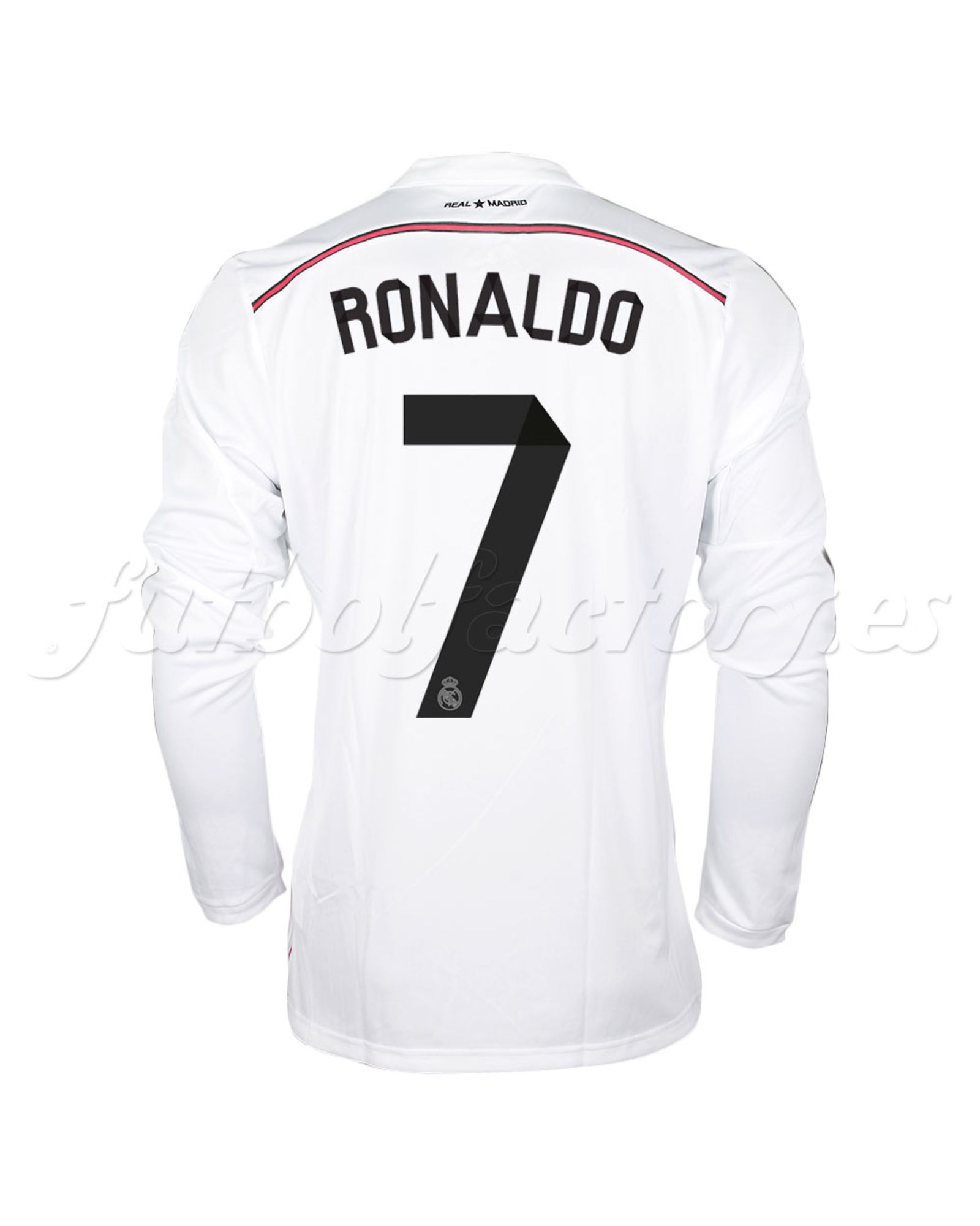 Camiseta Real  Madrid 1ª  Ronaldo 2014/2015 manga larga - Fútbol Factory