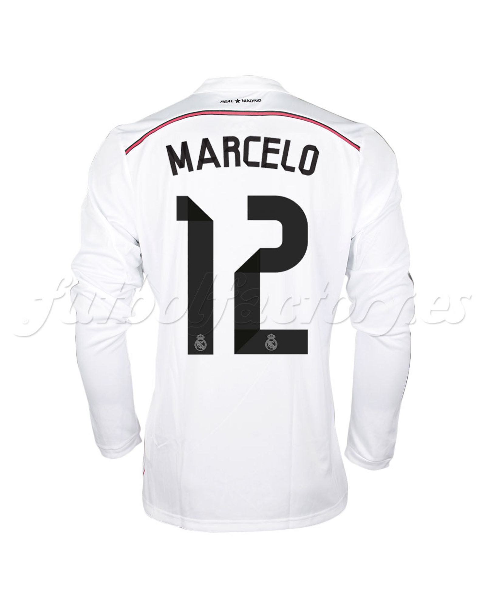 Camiseta Real  Madrid 1ª  Marcelo  2014/2015 manga larga - Fútbol Factory