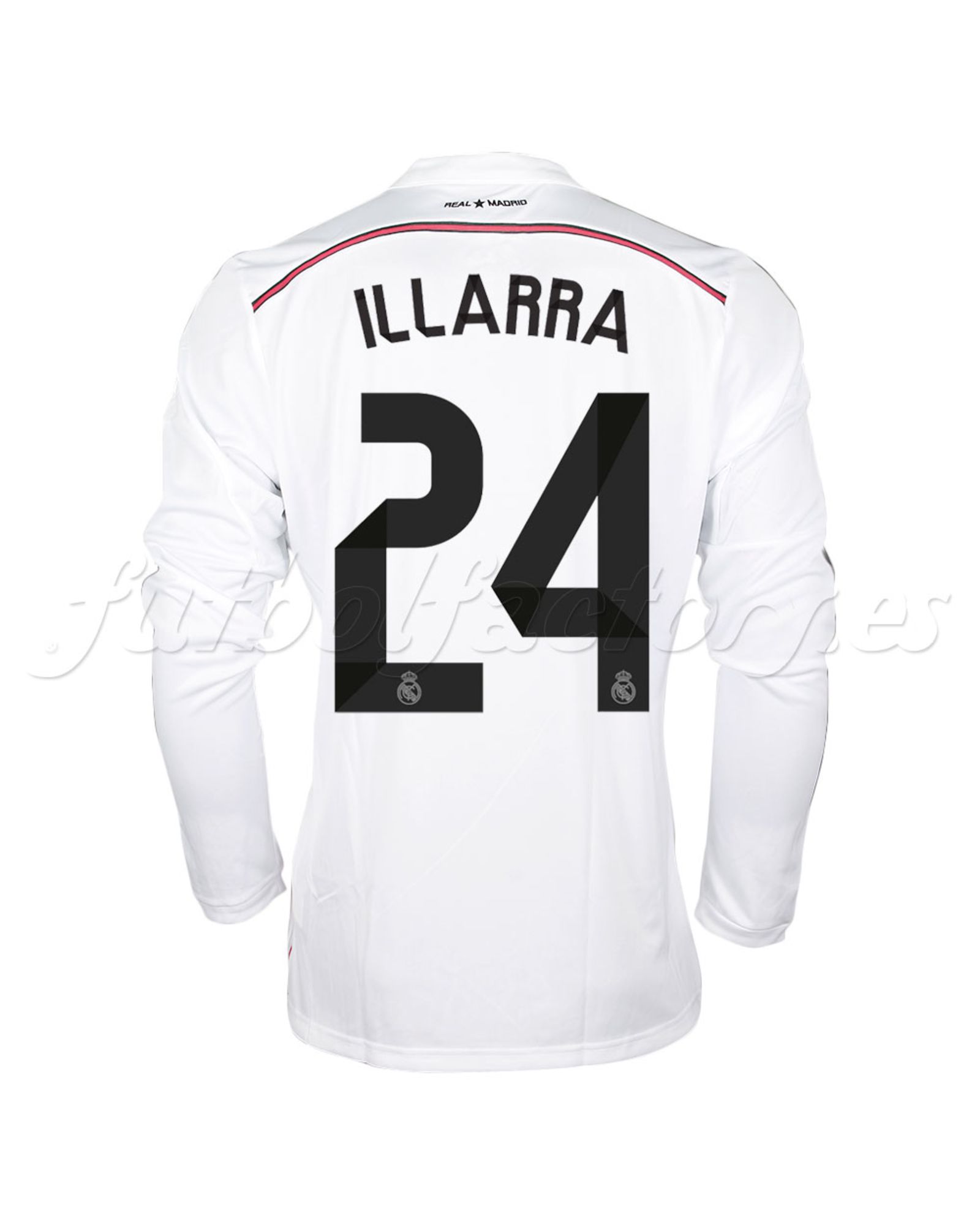 Camiseta Real  Madrid 1ª  Illarra  2014/2015 manga larga - Fútbol Factory