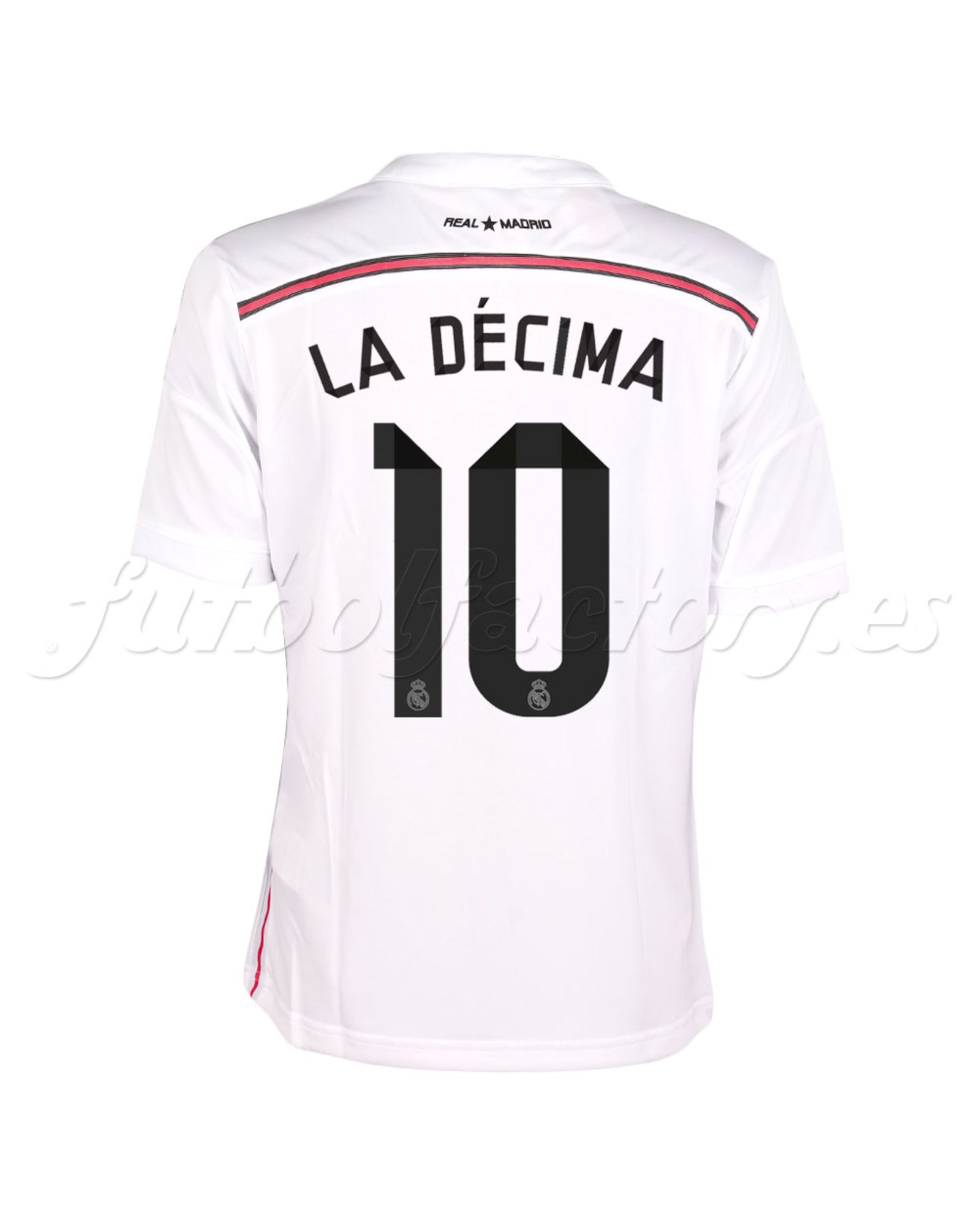 Camiseta Real Madrid  1ª  LA DÉCIMA Junior 2014/2015 - Fútbol Factory