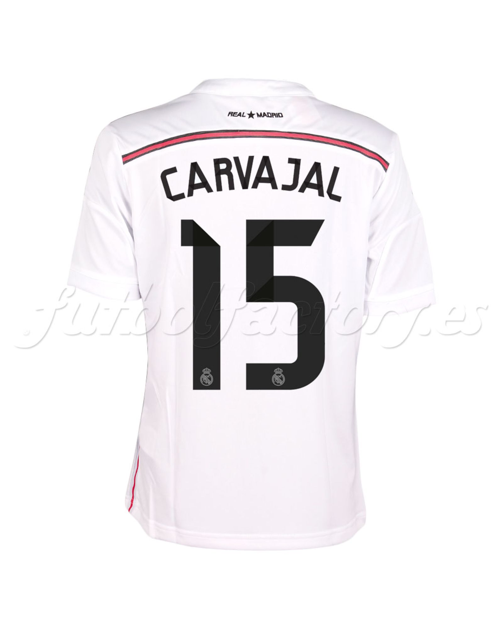 Camiseta Real Madrid  Carvajal 1ª Junior 2014/2015 - Fútbol Factory