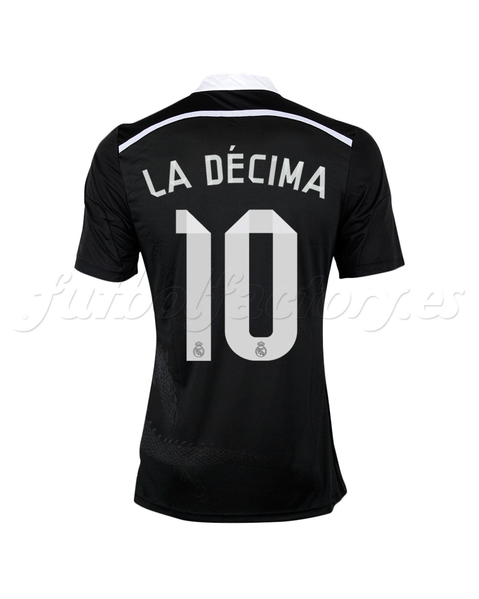 Camiseta Real Madrid 3ª La Décima Adizero 2014/2015 Negro - Fútbol Factory