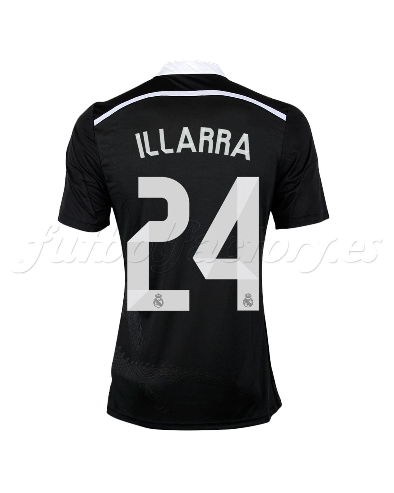 Camiseta Real Madrid 3ª Illarra Adizero 2014/2015 Negro - Fútbol Factory