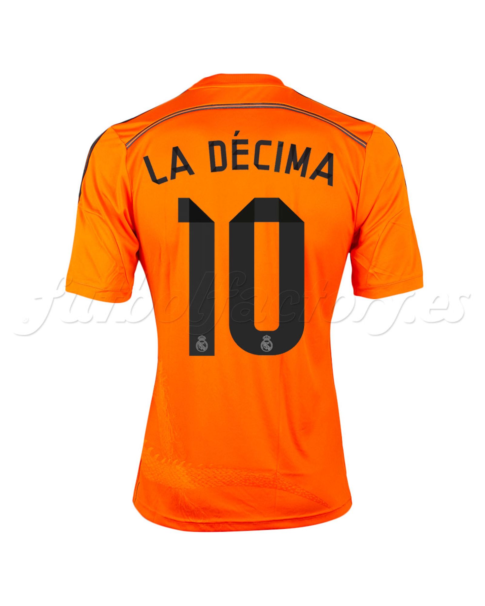 Camiseta Real Madrid 3ª Portero 2014/2015 La Décima Naranja - Fútbol Factory