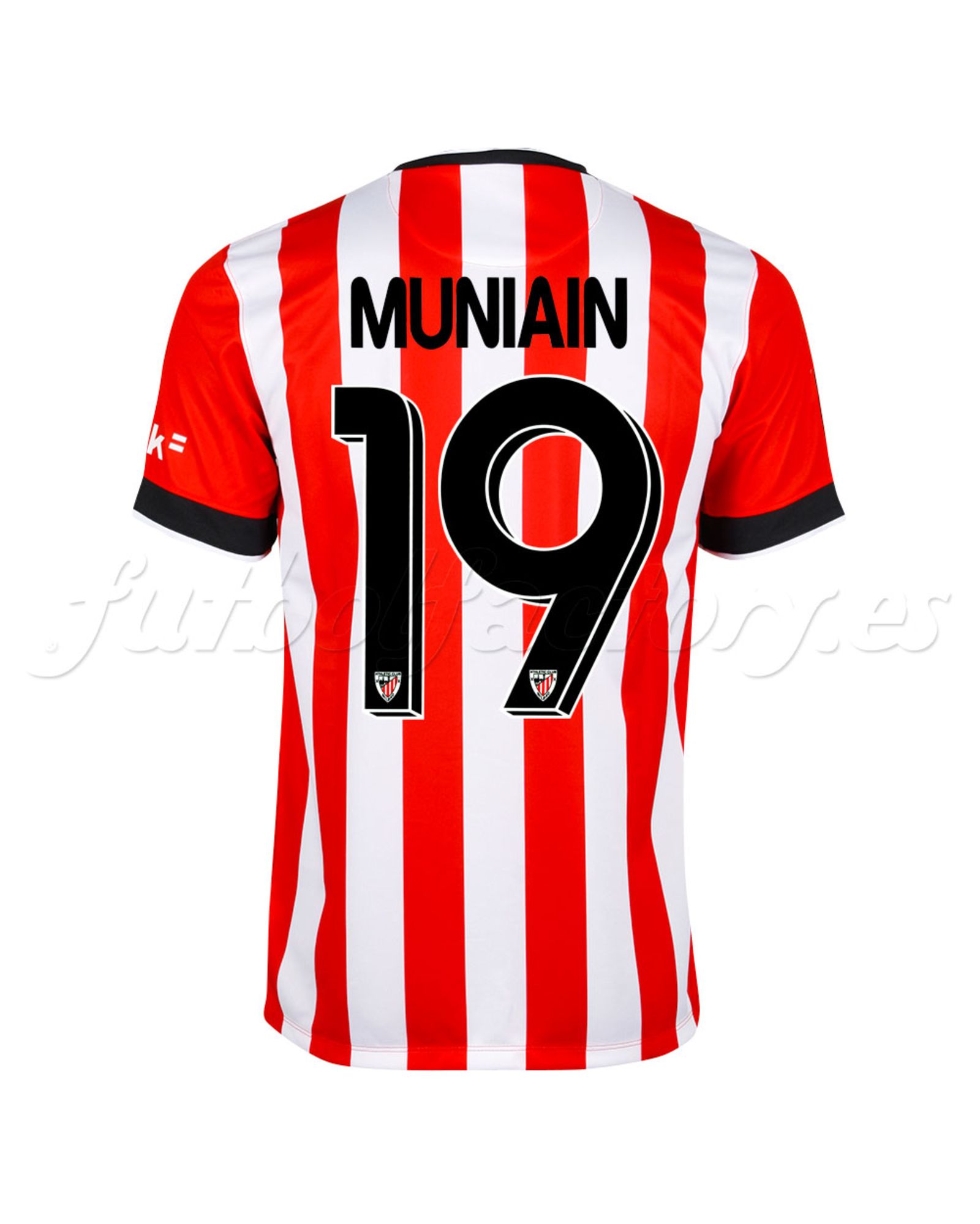 Camiseta Athletic Club Bilbao 1ª 2014/2015 Muniain Rojo Blanco - Fútbol Factory