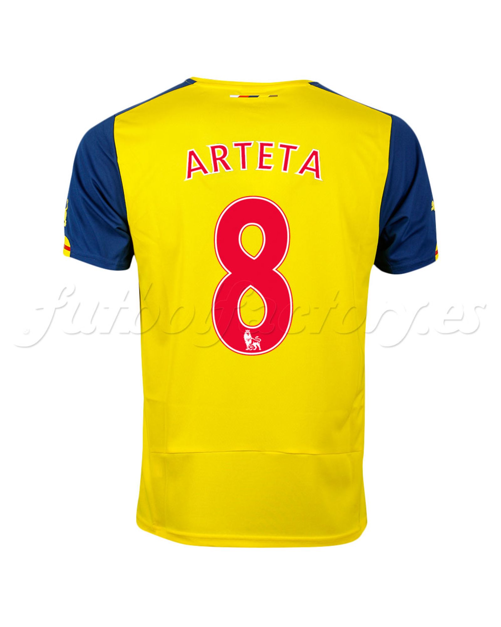 Camiseta Arsenal 2ª 2014/2015 Arteta - Fútbol Factory