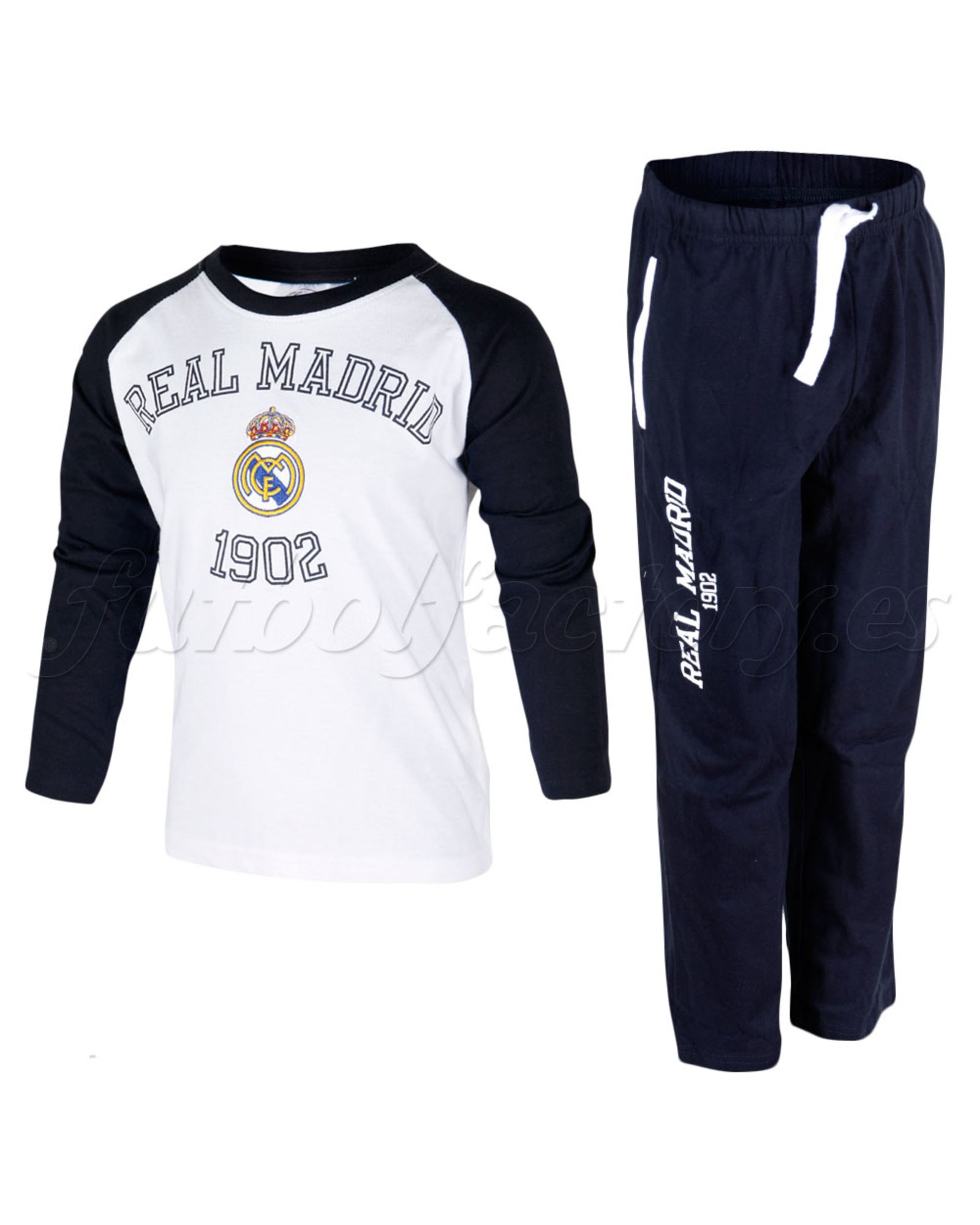 Pijama niño oficial Real Madrid, Pijama largo Real niño/a
