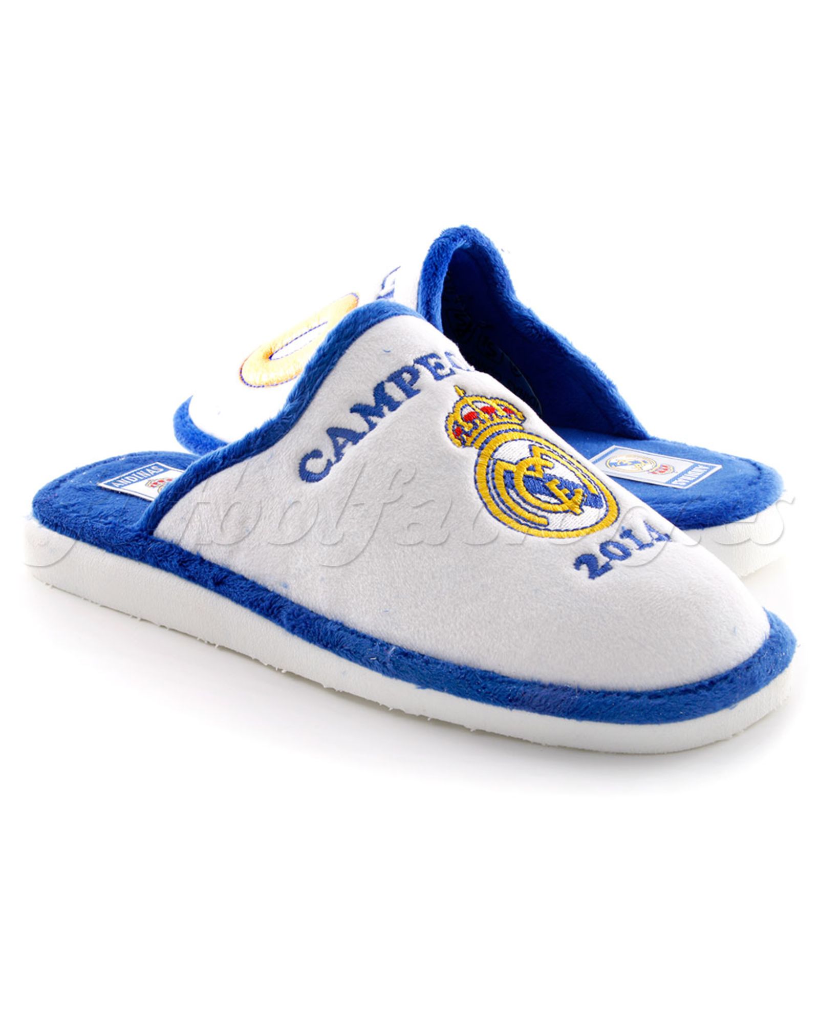 Zapatillas REAL MADRID Oficiales casa estampado Bernabéu