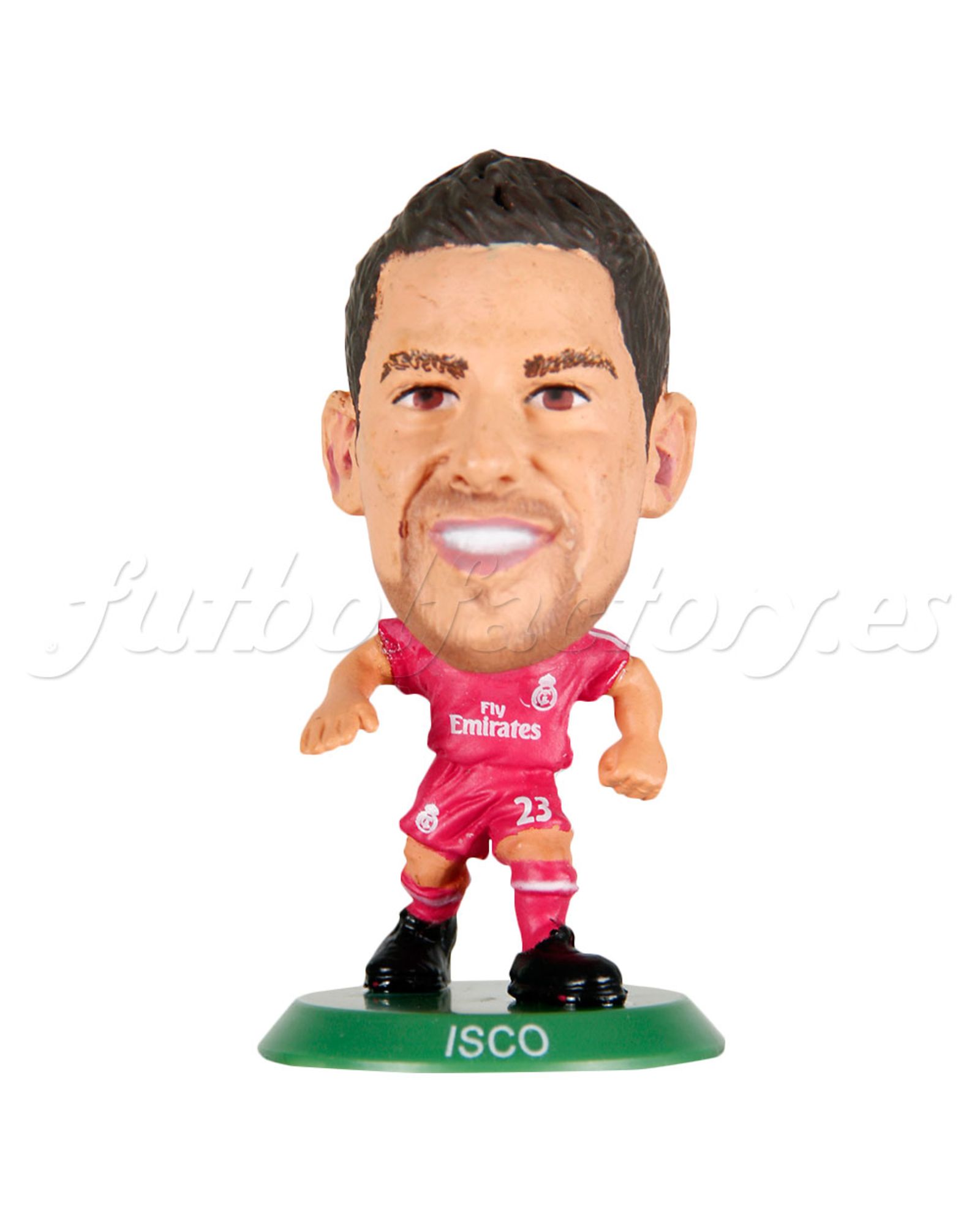 Muñeco Real Madrid Isco 2014/2015 Rosa - Fútbol Factory