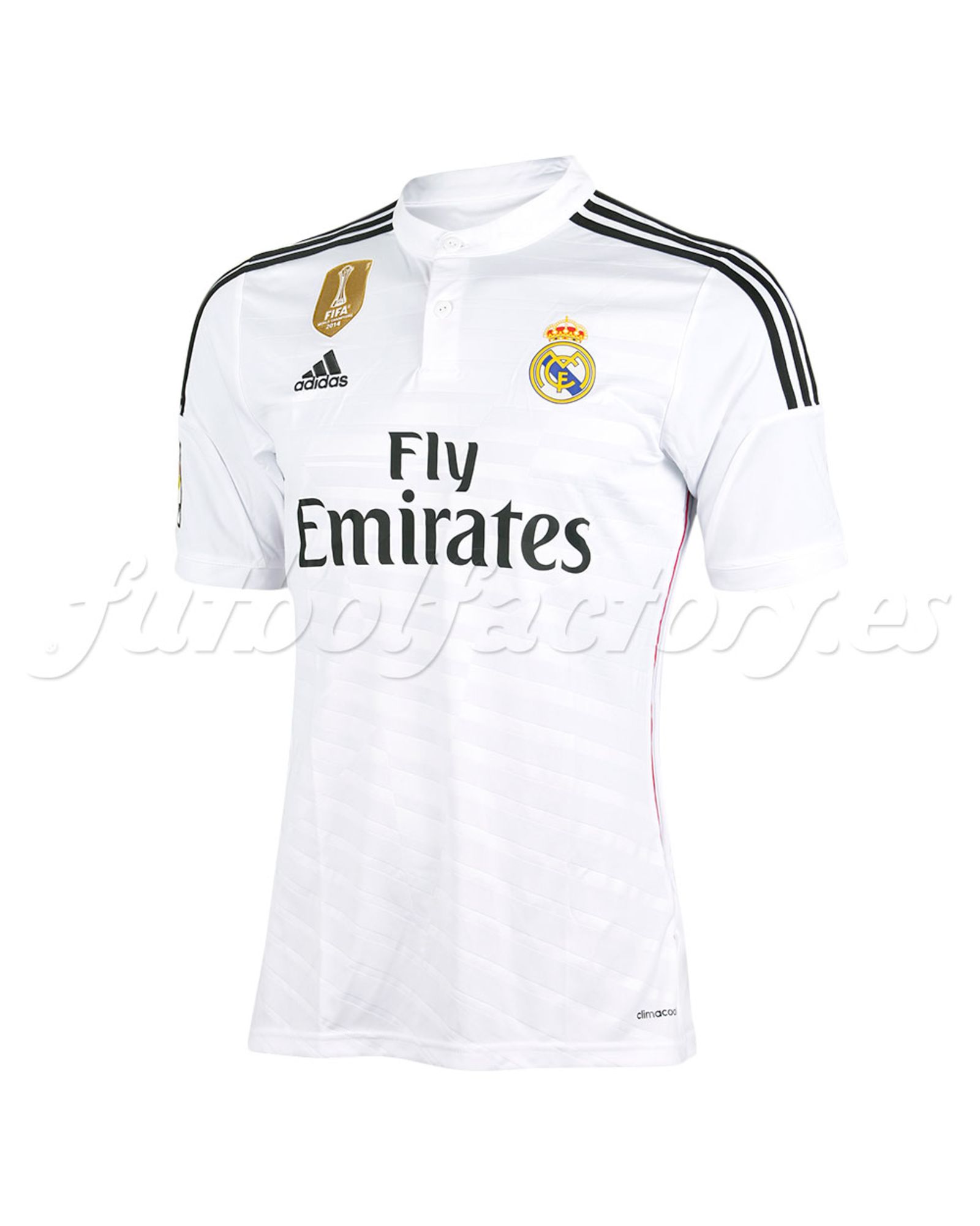 Camiseta Real Madrid 1ª 2014/2015 Blanco - Fútbol Factory
