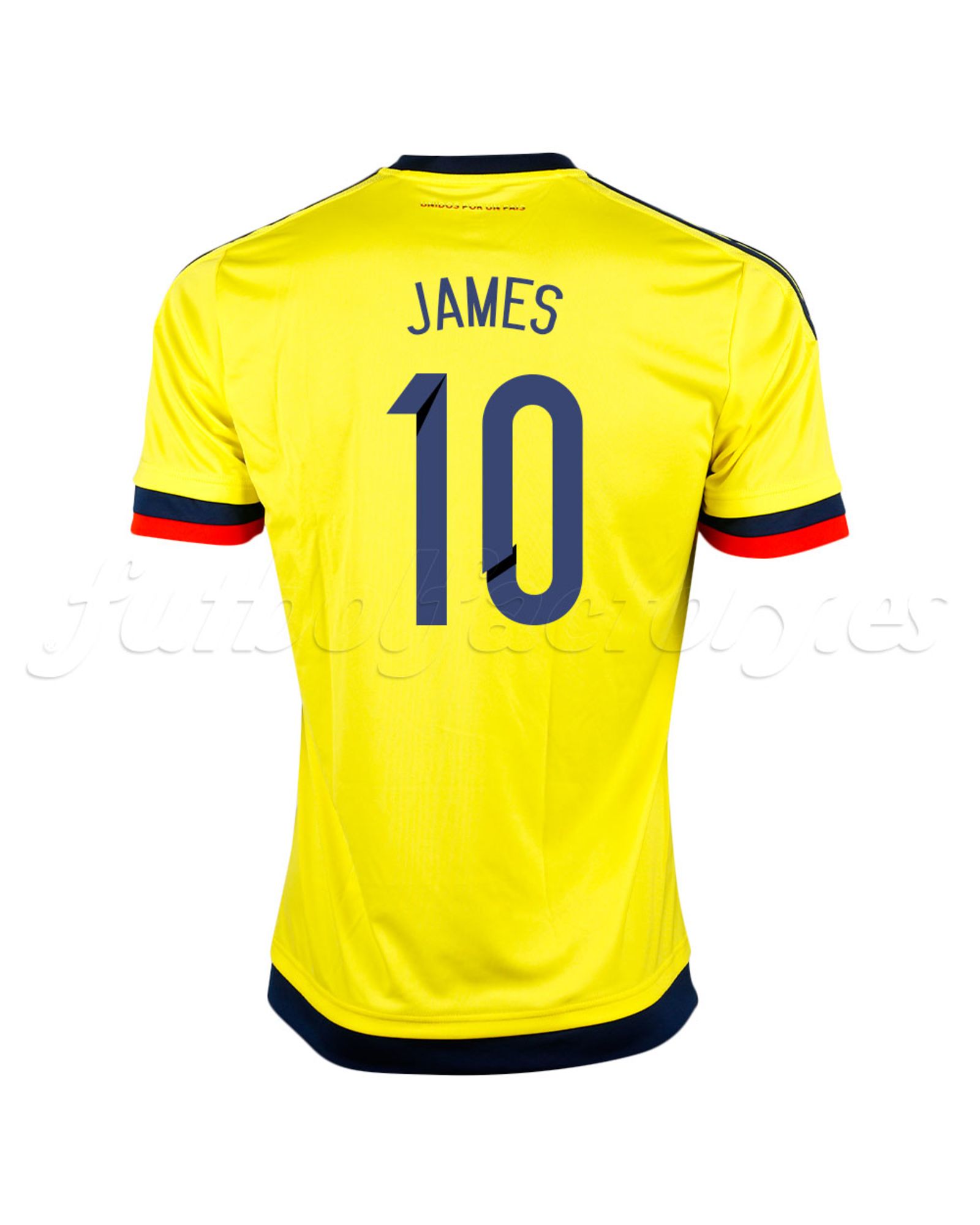 Camiseta 1ª Colombia 2015 James Amarillo - Fútbol Factory