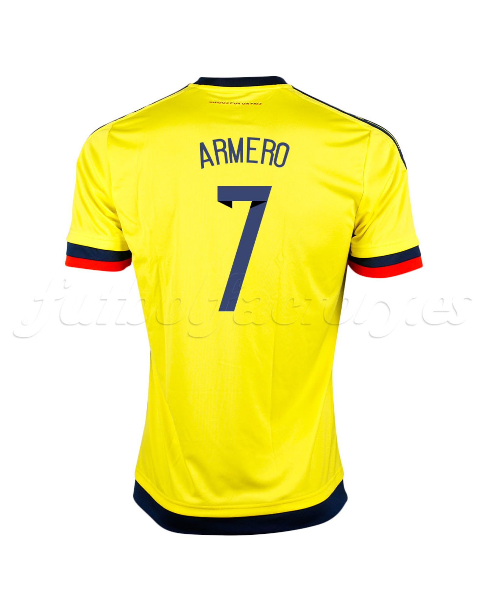 Camiseta 1ª Colombia 2014/2015 Armero Amarillo - Fútbol Factory