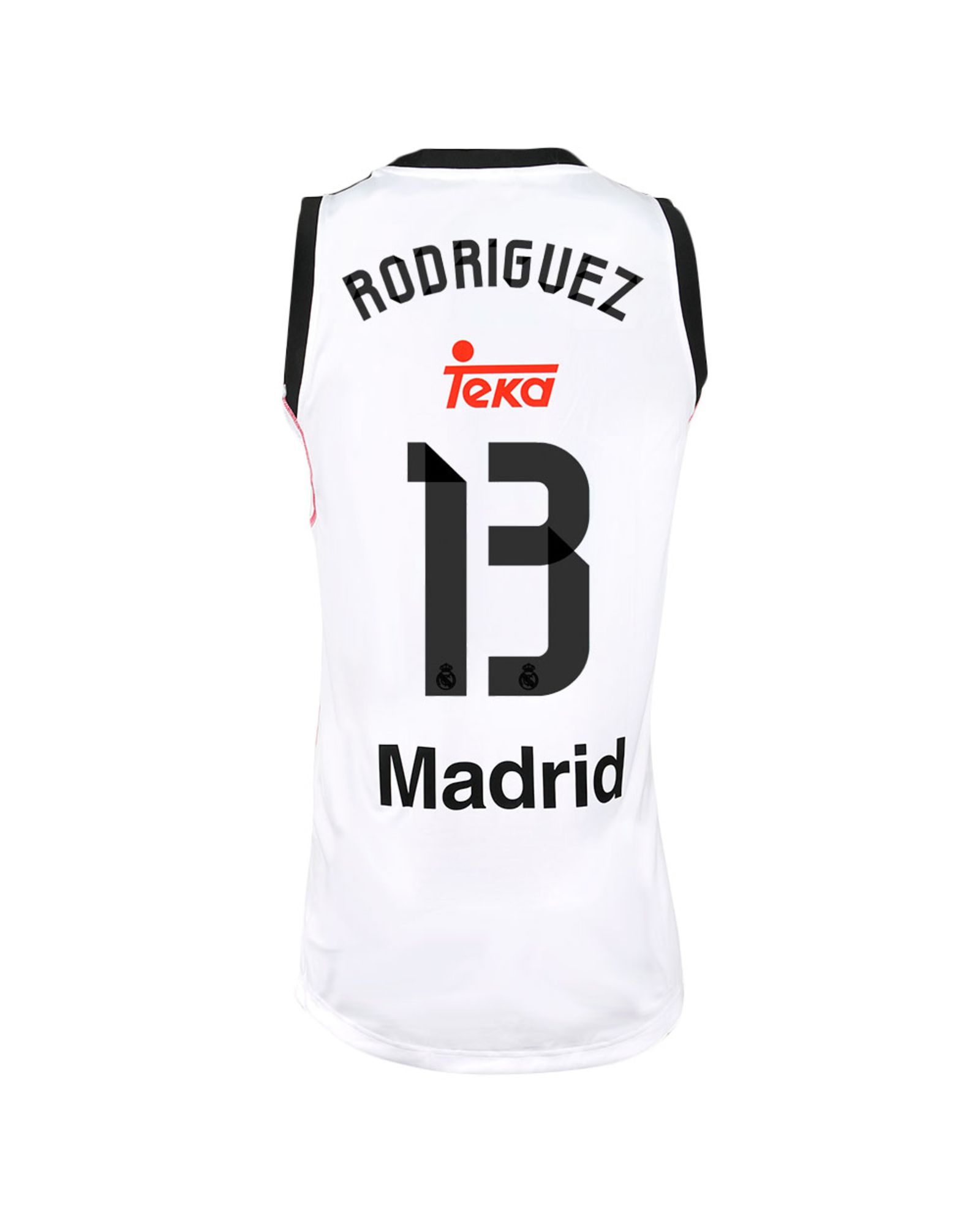 Camiseta Real Madrid Baloncesto 1ª 2014/2015 Rodriguez Blanco - Fútbol Factory
