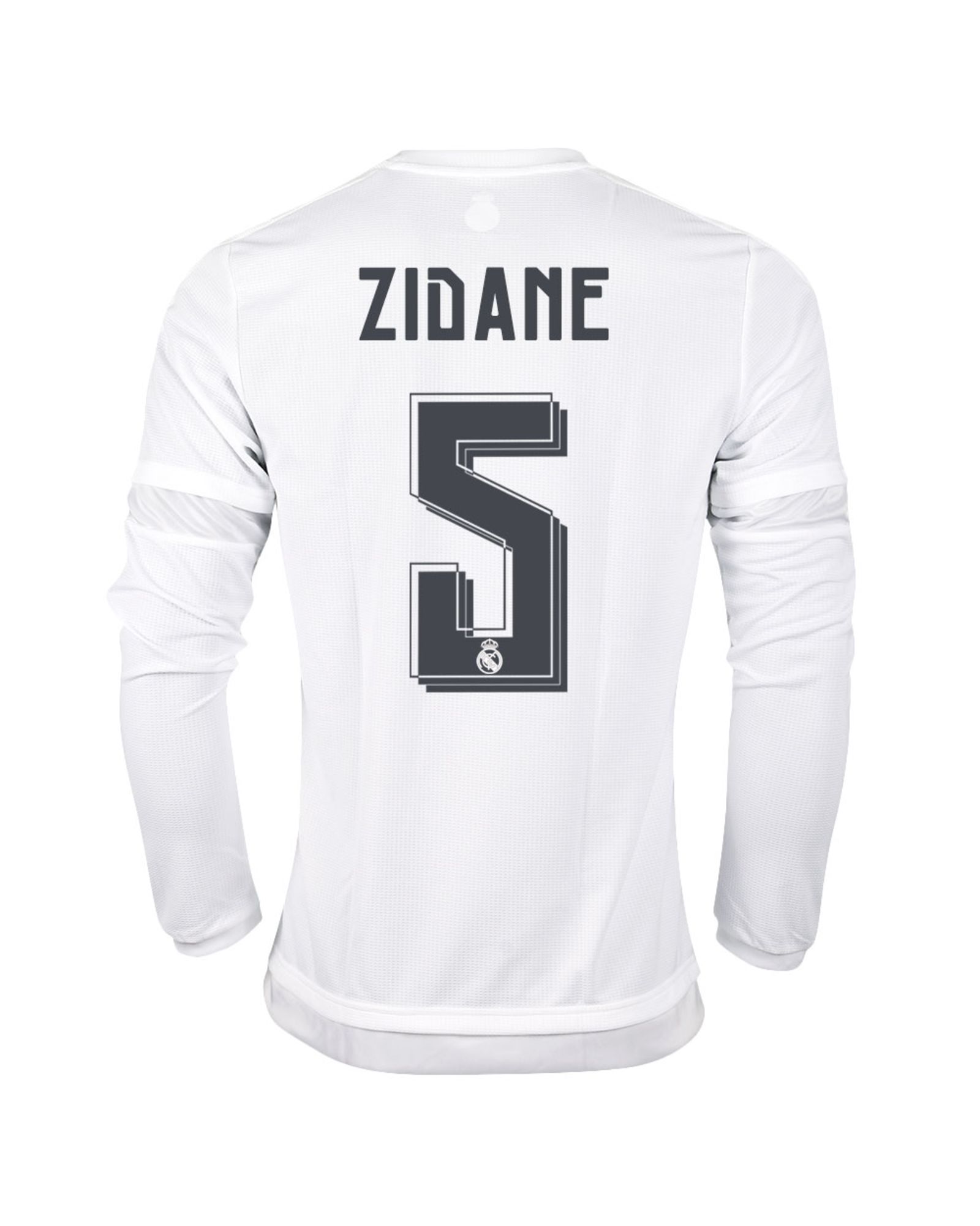 Camiseta 1ª Real Madrid 2015/2016 Zidane Manga Larga - Fútbol Factory