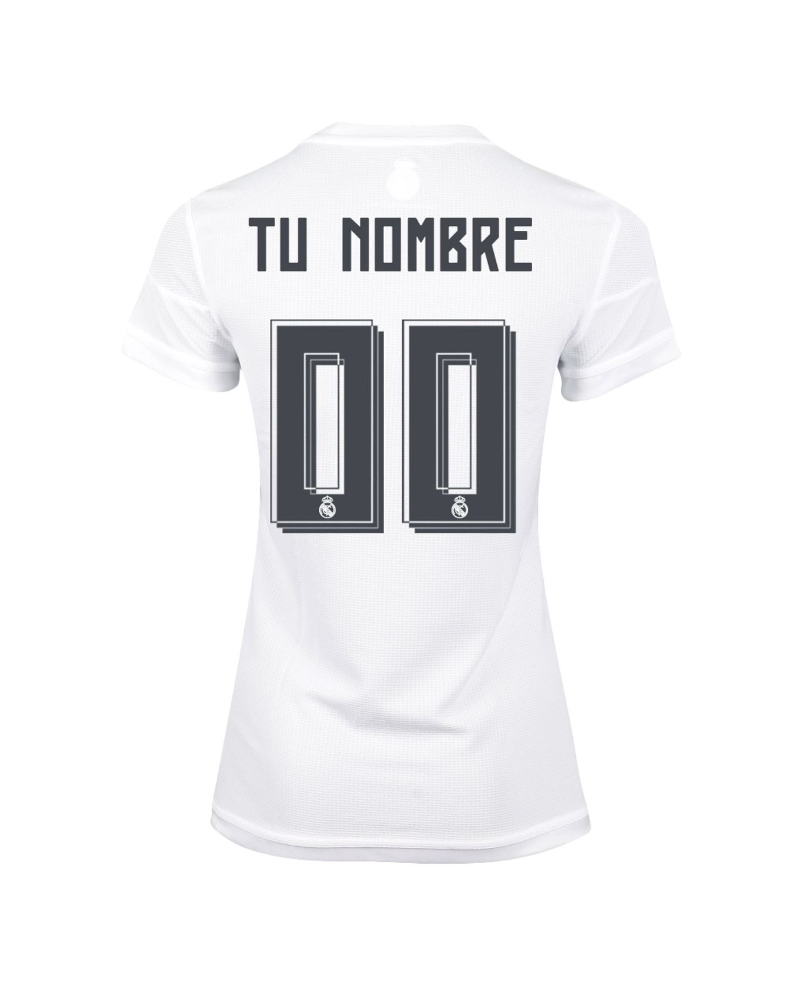 Camiseta 1ª Real Madrid 2015/2016 Personalizado Mujer - Fútbol Factory