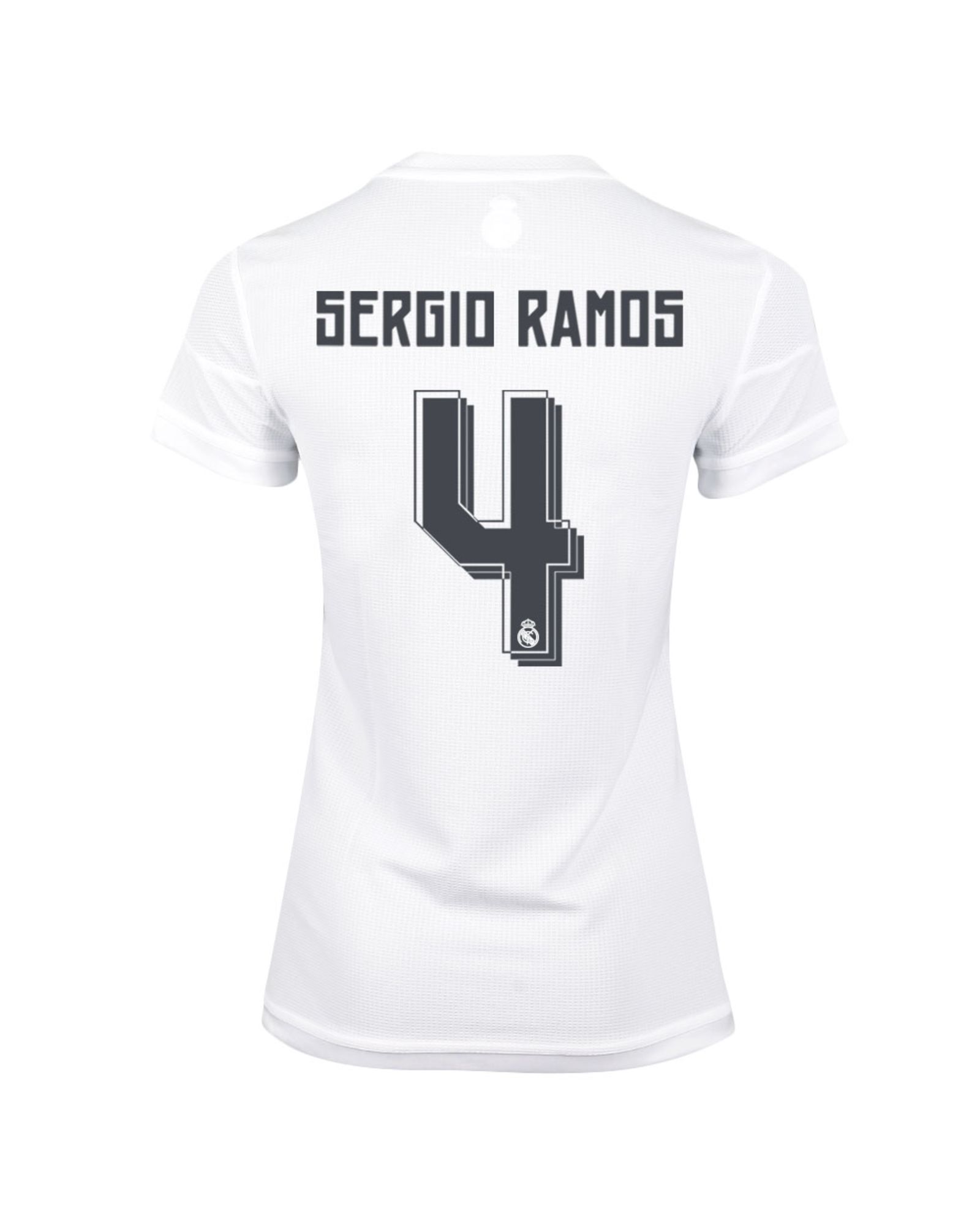 Camiseta 1ª Real Madrid 2015/2016 Sergio Ramos Mujer - Fútbol Factory