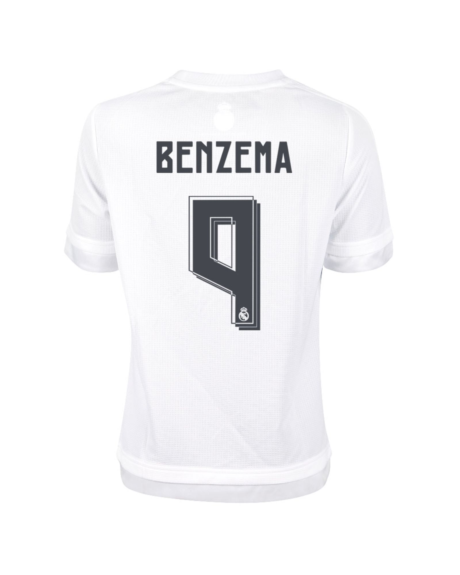 Camiseta 1ª Real Madrid 2015/2016 Benzema Junior - Fútbol Factory