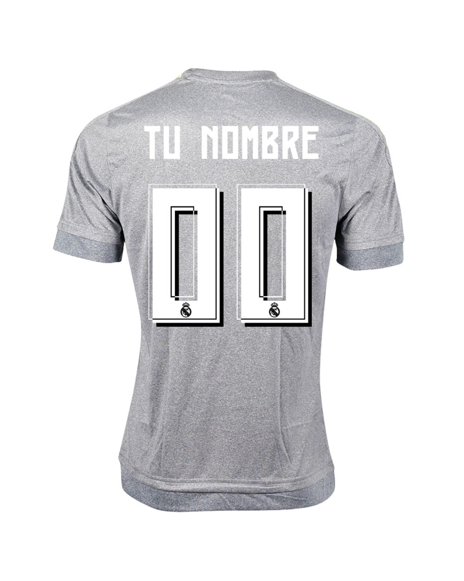 Camiseta 2ª Real Madrid 2015/2016 Personalizado - Fútbol Factory