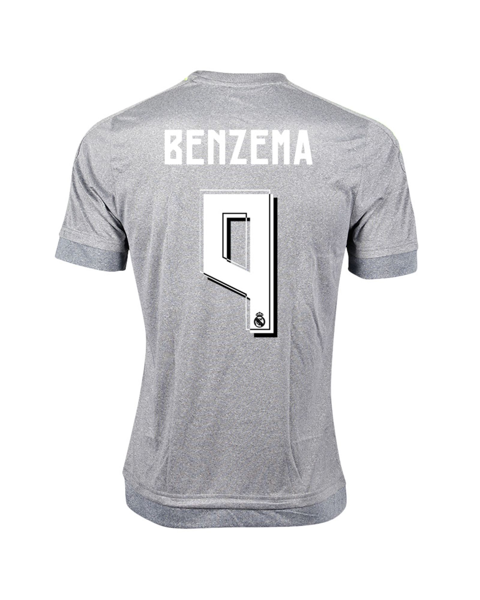 Camiseta 2ª Real Madrid 2015/2016 Benzema - Fútbol Factory