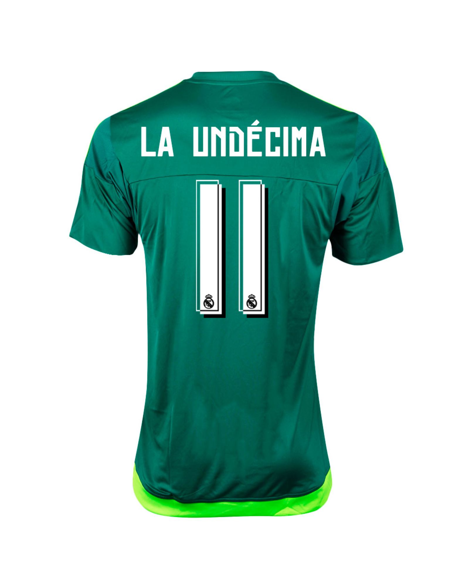 Camiseta 2ª Real Madrid 2015/2016 Portero Undécima - Fútbol Factory