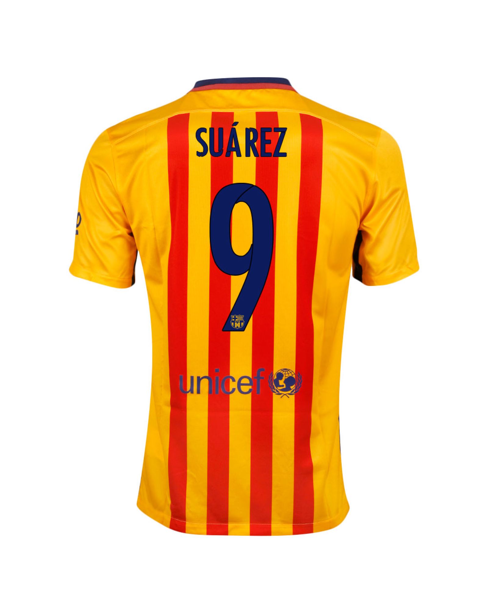 Contrato Zapatos antideslizantes Naturaleza Camiseta 2ª FC Barcelona 2015/2016 Suárez Stadium