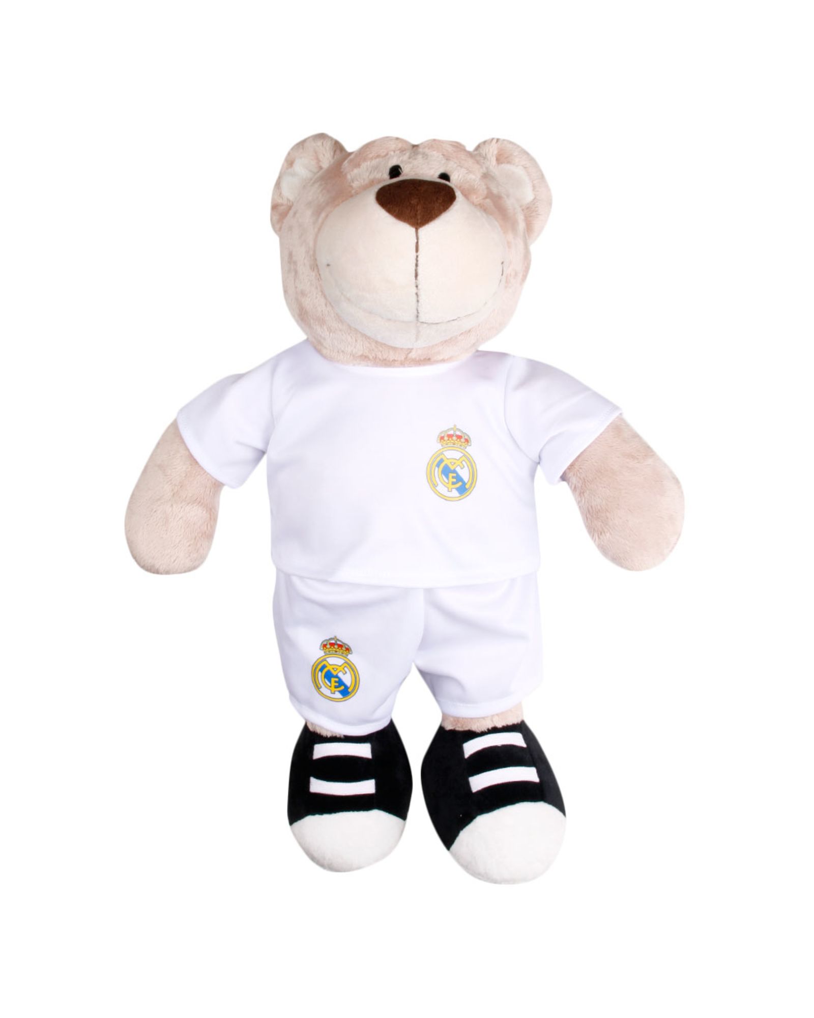 Peluche Oso Real Madrid 80cm Blanco