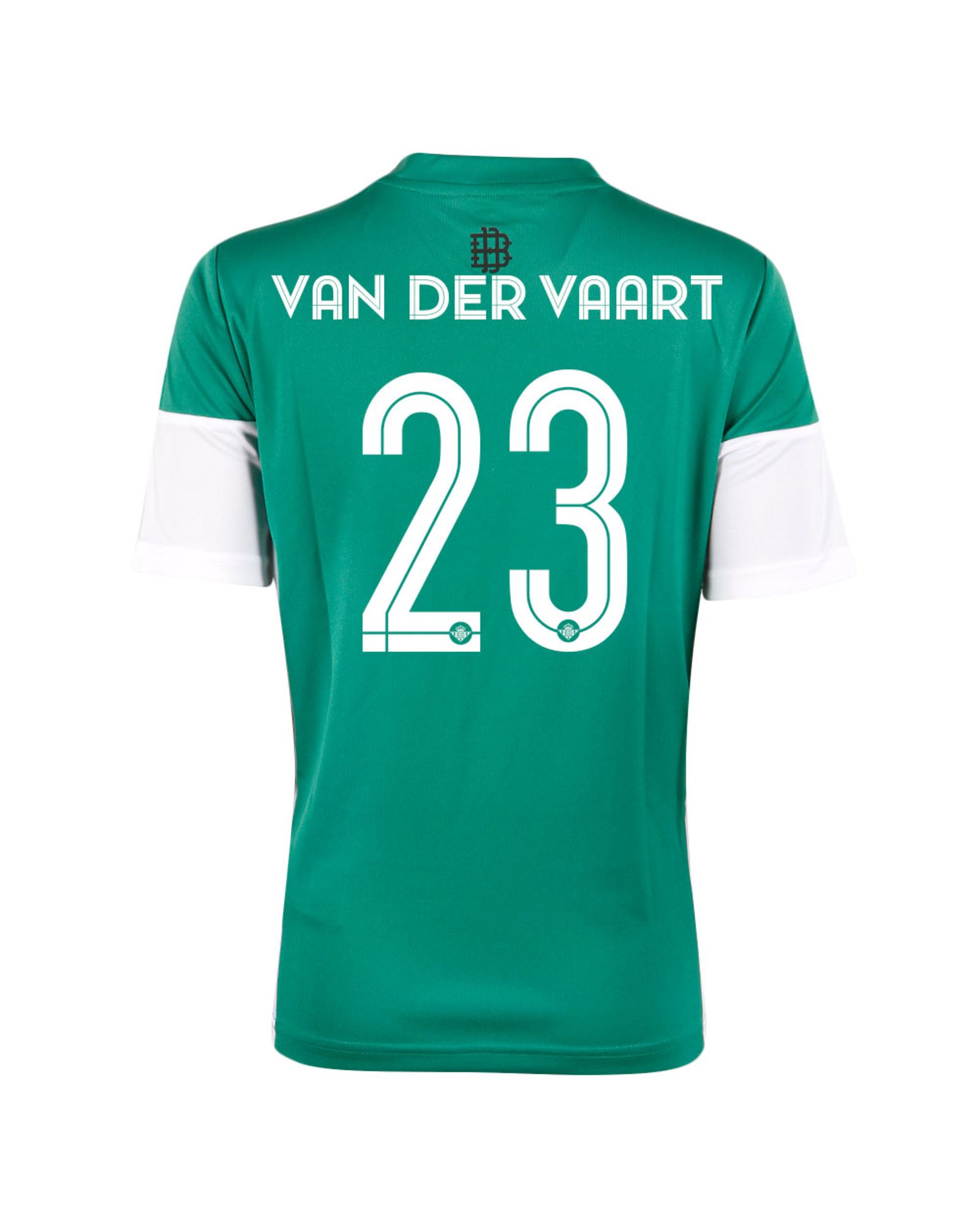 Camiseta 1ª Real Betis 2015/2016 Van Der Vaart Junior Verde Blanco - Fútbol Factory