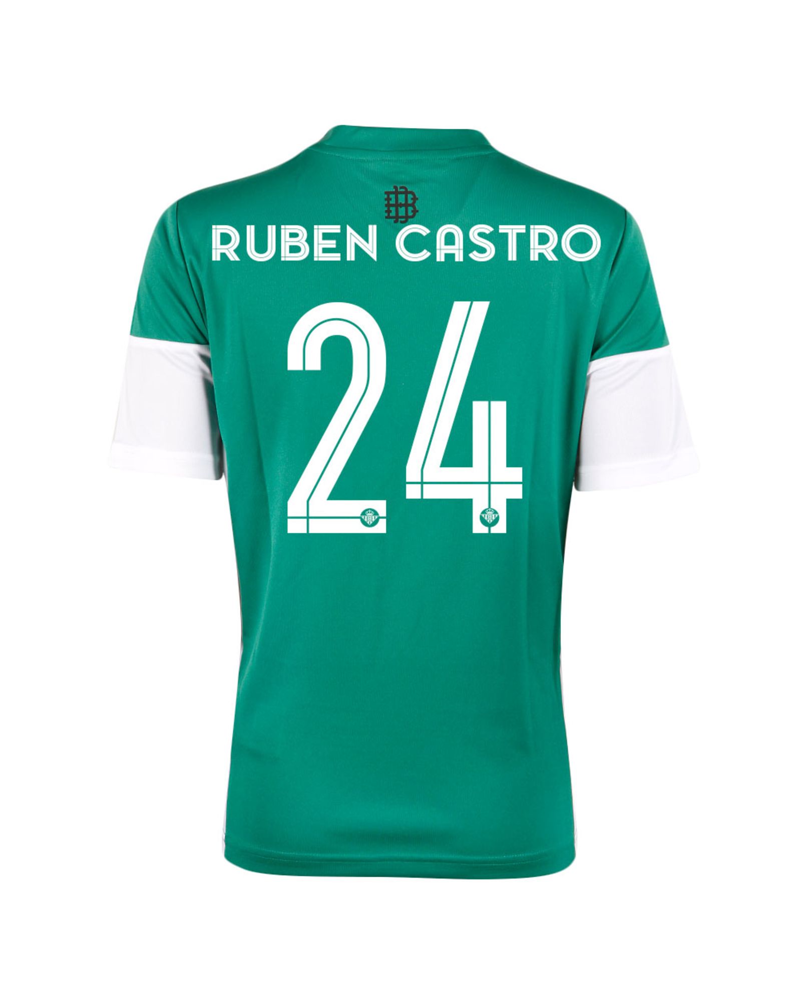 Camiseta 1ª Betis 2015/2016 Ruben Castro Junior Verde Blanco - Fútbol Factory