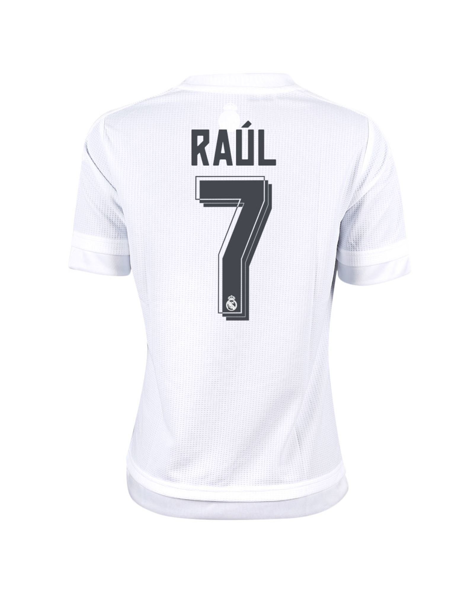 Camiseta 1ª Real Madrid 2015/2016 Raúl UCL Junior - Fútbol Factory