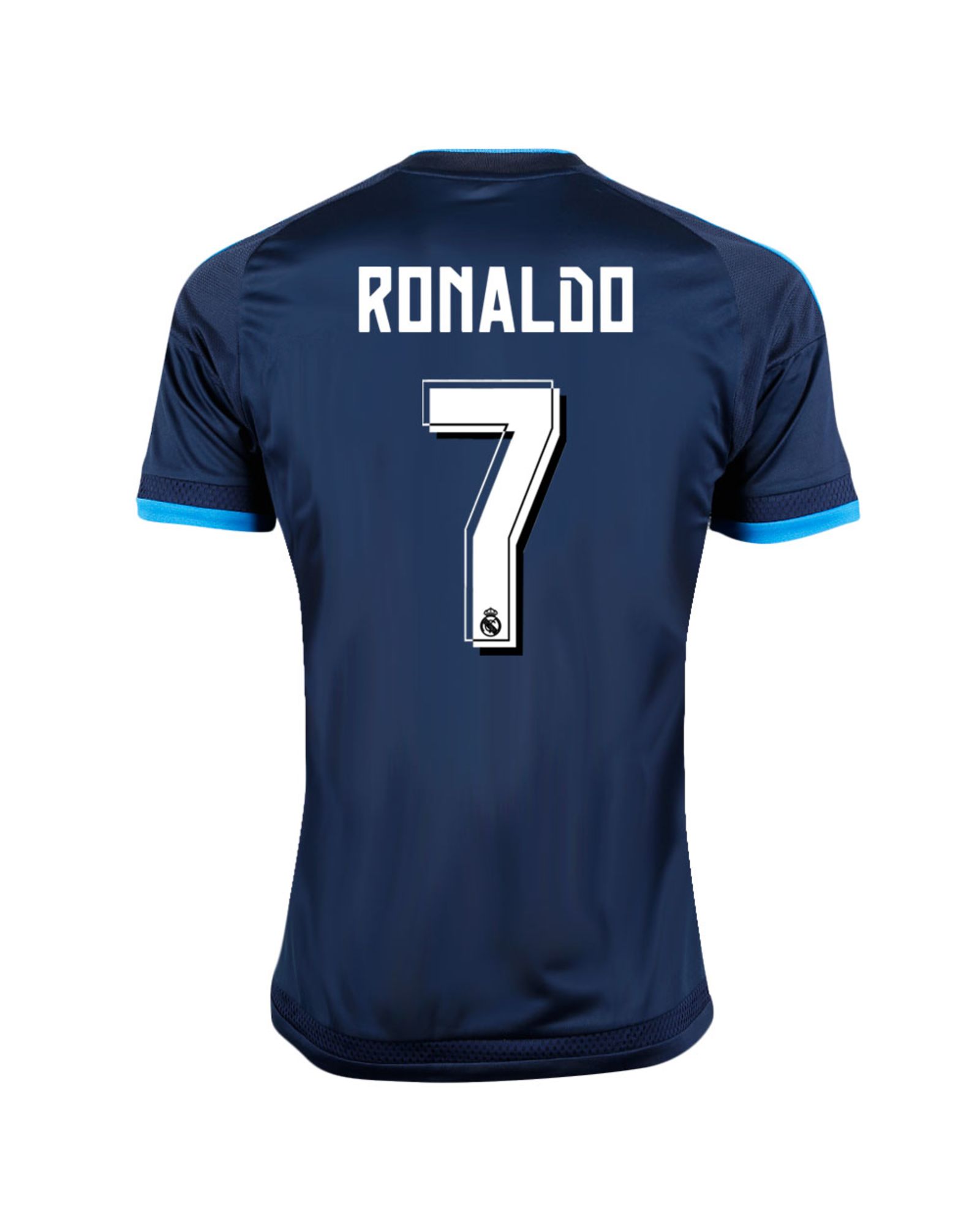 Camiseta 3ª Real Madrid 2015/2016 Ronaldo UCL Azul - Fútbol Factory