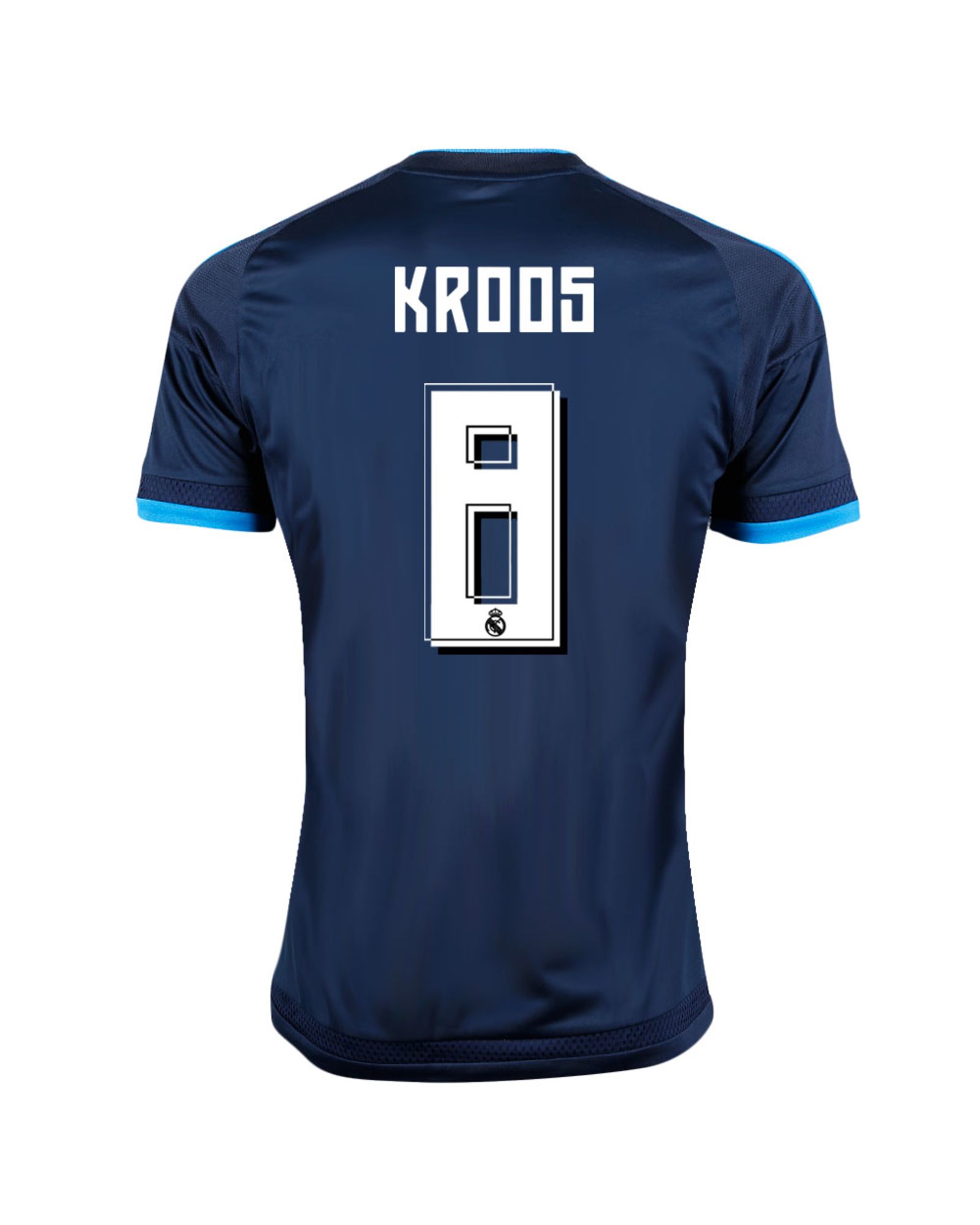 Camiseta 3ª Real Madrid 2015/2016 Kroos UCL Azul - Fútbol Factory