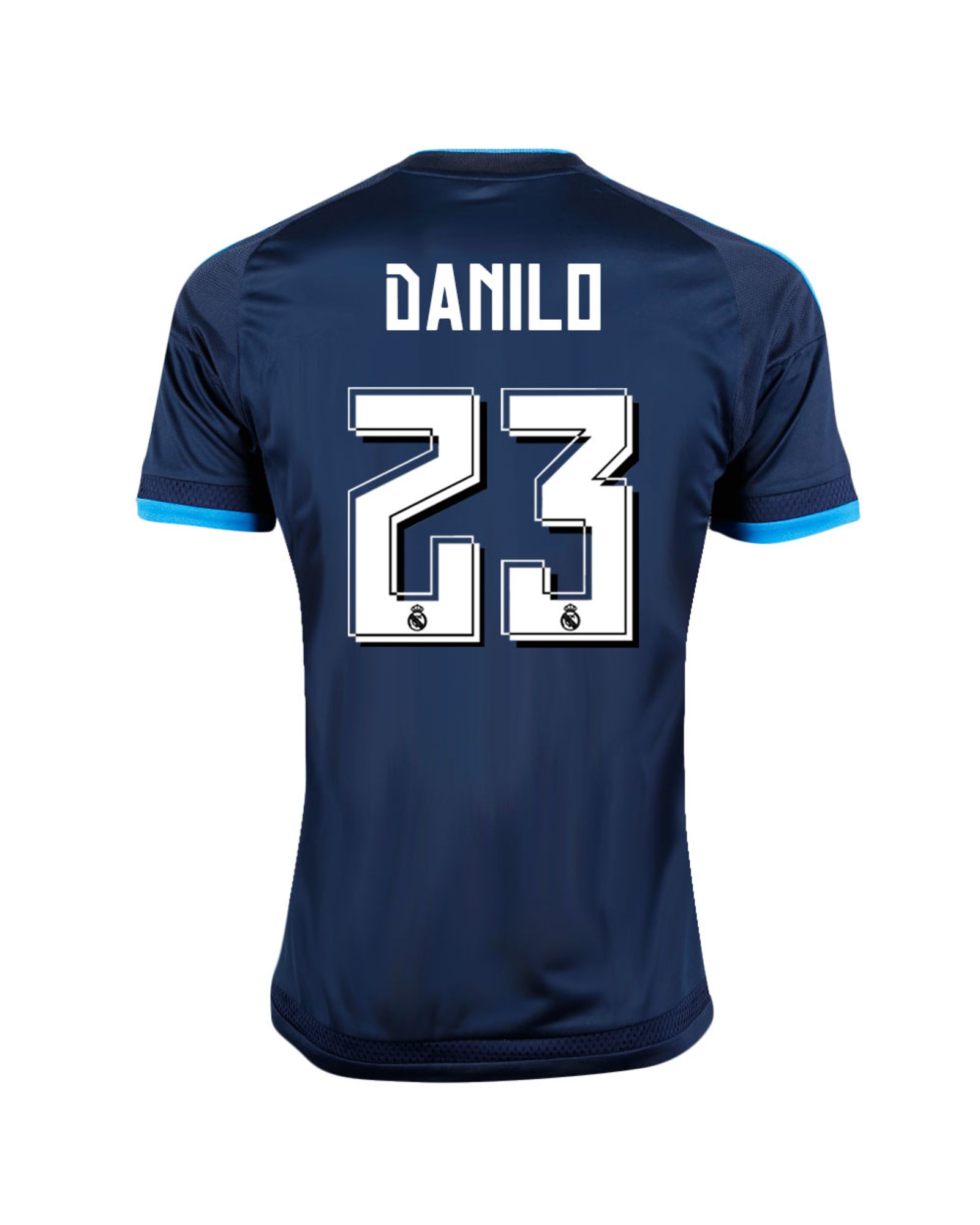 Camiseta 3ª Real Madrid 2015/2016 Danilo UCL Azul - Fútbol Factory