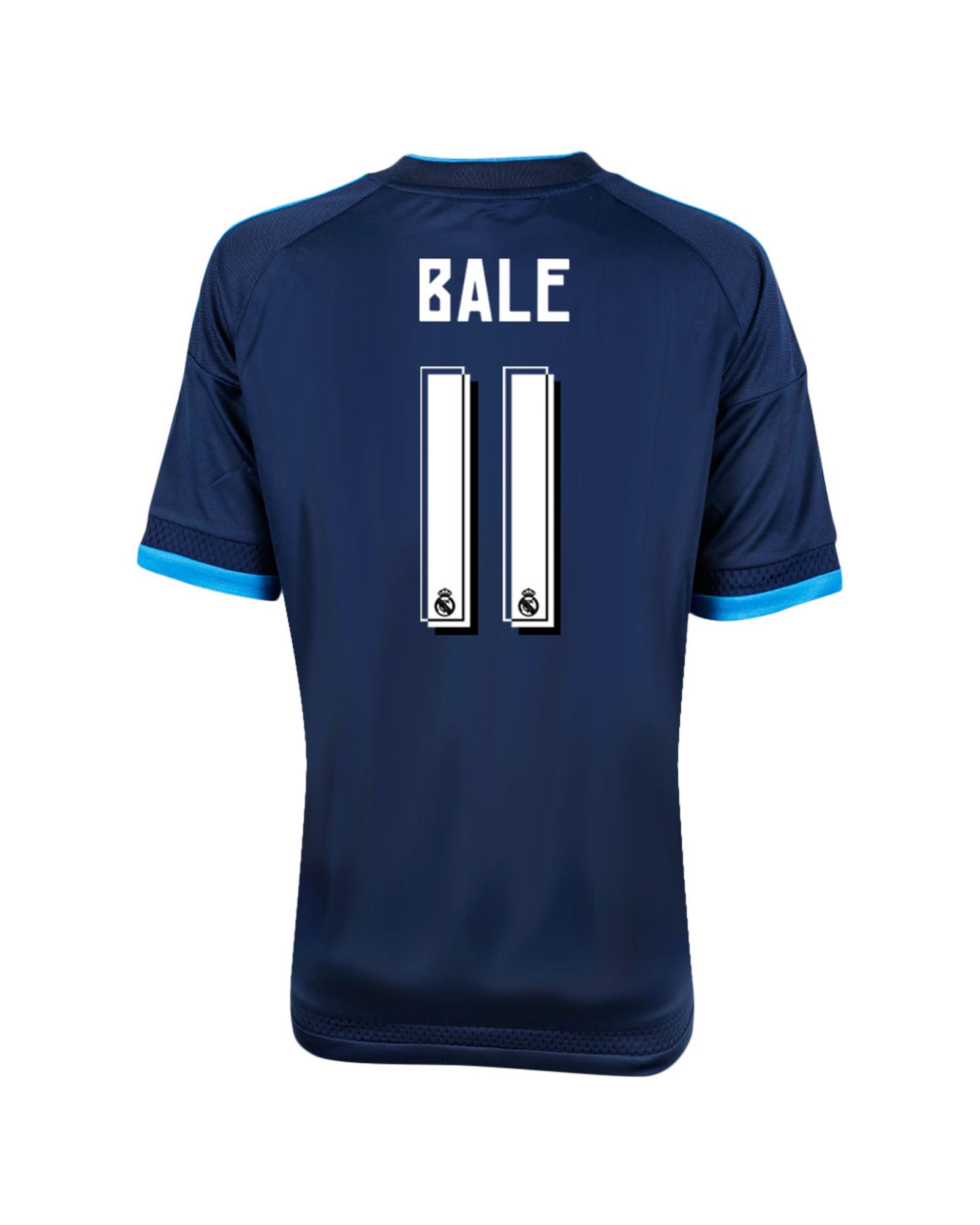 Camiseta 3ª Real Madrid 2015/2016 Bale UCL Junior Azul - Fútbol Factory