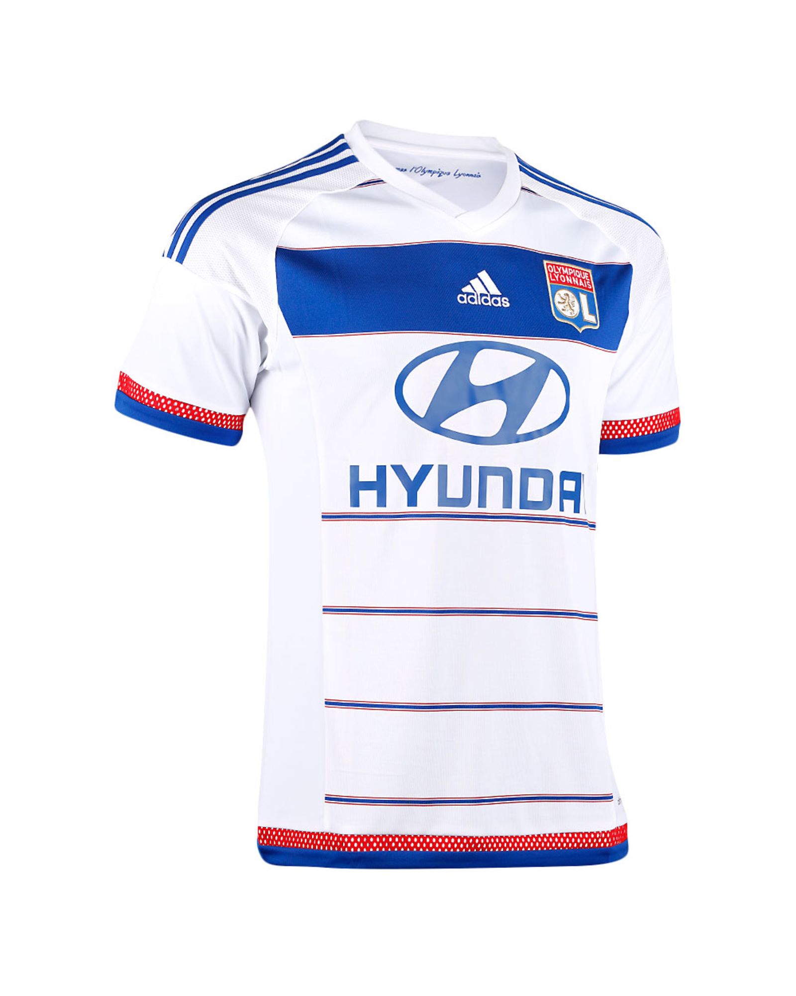 Camiseta 1ª Olympique Lyon 2015/2016 Blanco  - Fútbol Factory