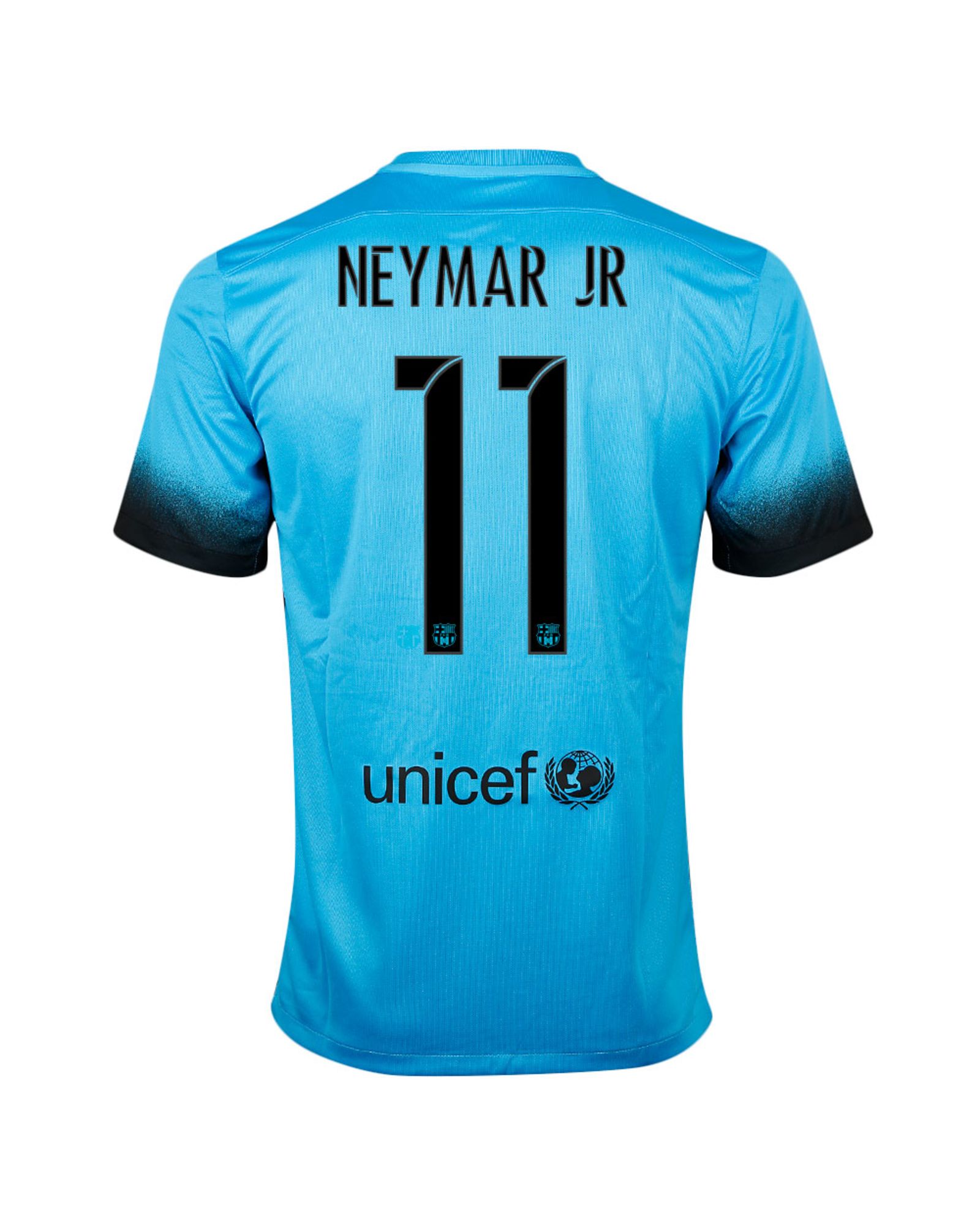 Ondular Cita célula Camiseta 3ª FC Barcelona 2015/2016 Neymar JR UCL Azul